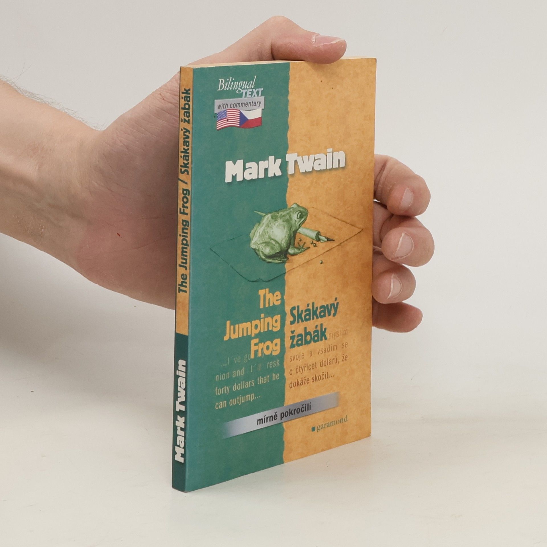 Mark Twain The Jumping Frog. Skákavý žabák