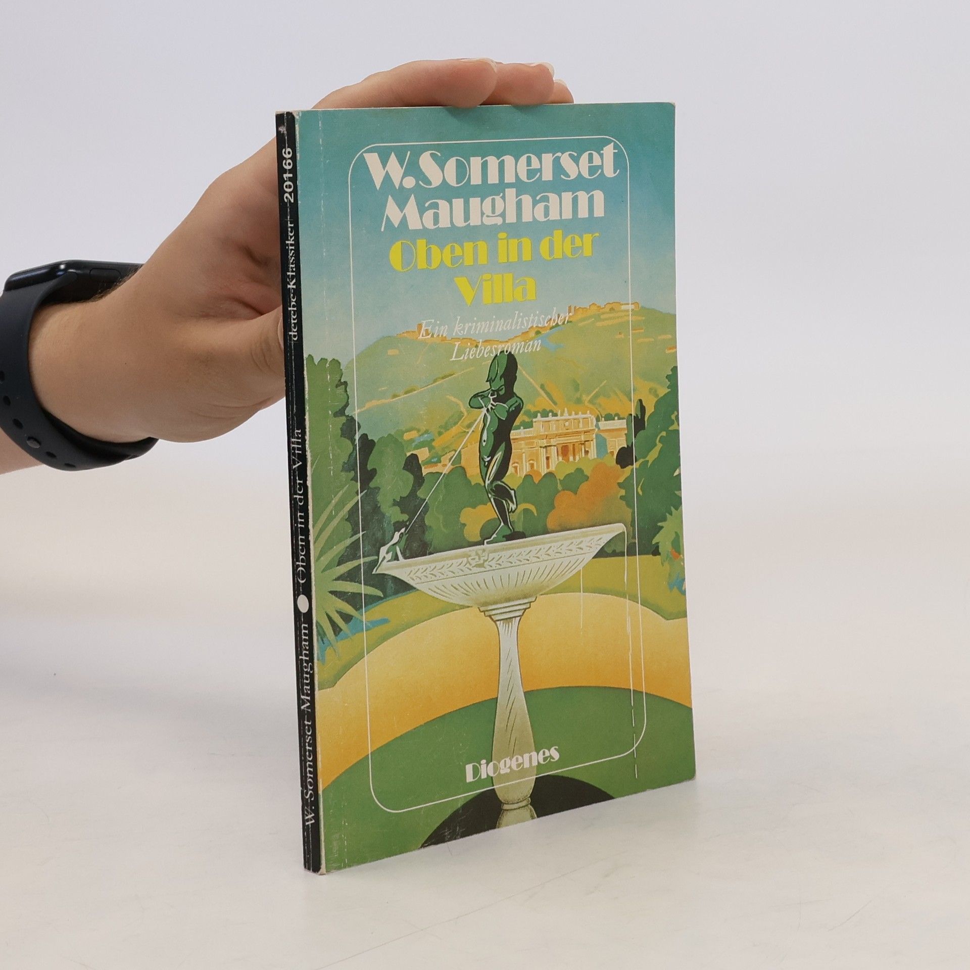William Somerset Maugham Oben in der Villa