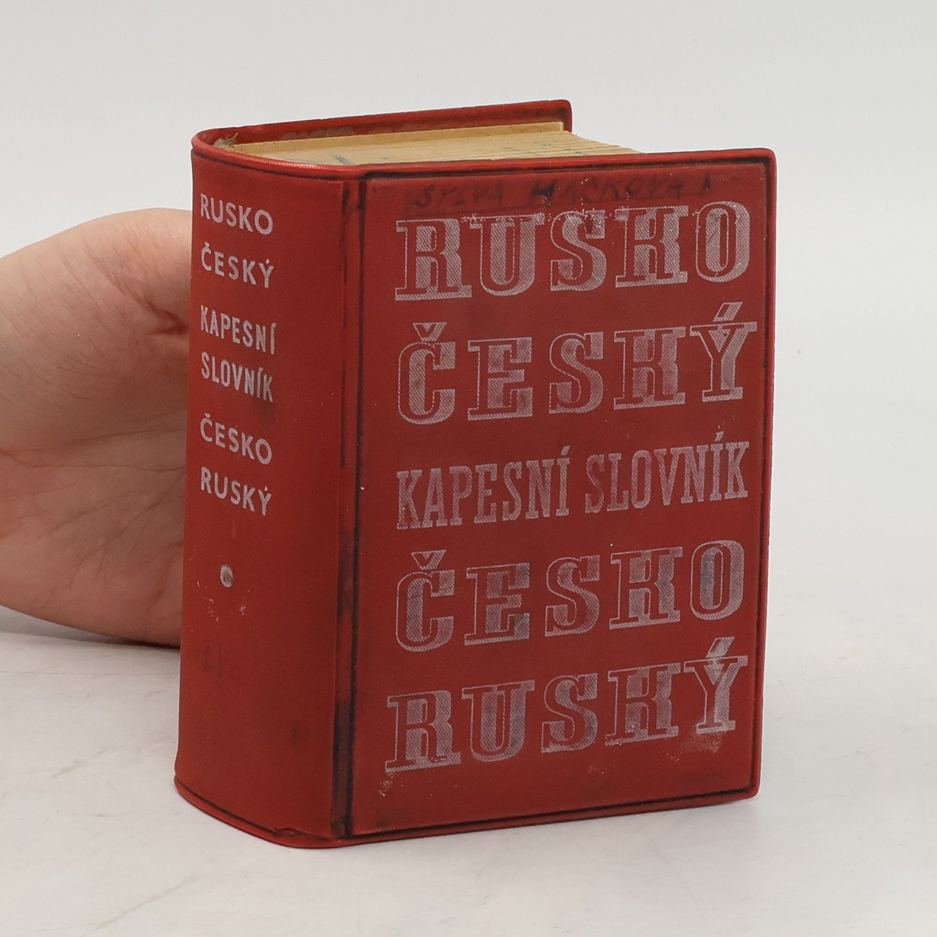 Collective Rusko český kapesní slovník
