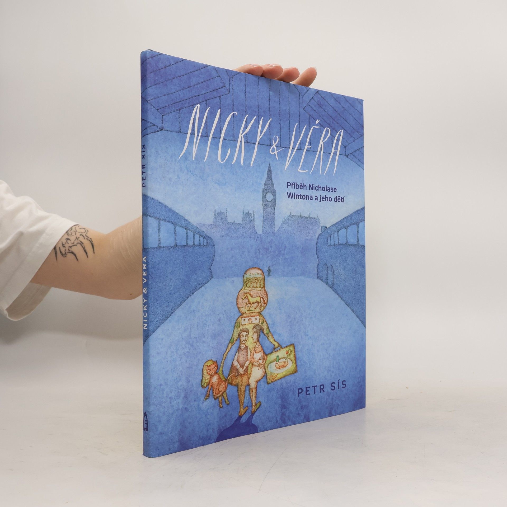 Peter Sís Nicky & Věra : příběh Nicholase Wintona a jeho dětí