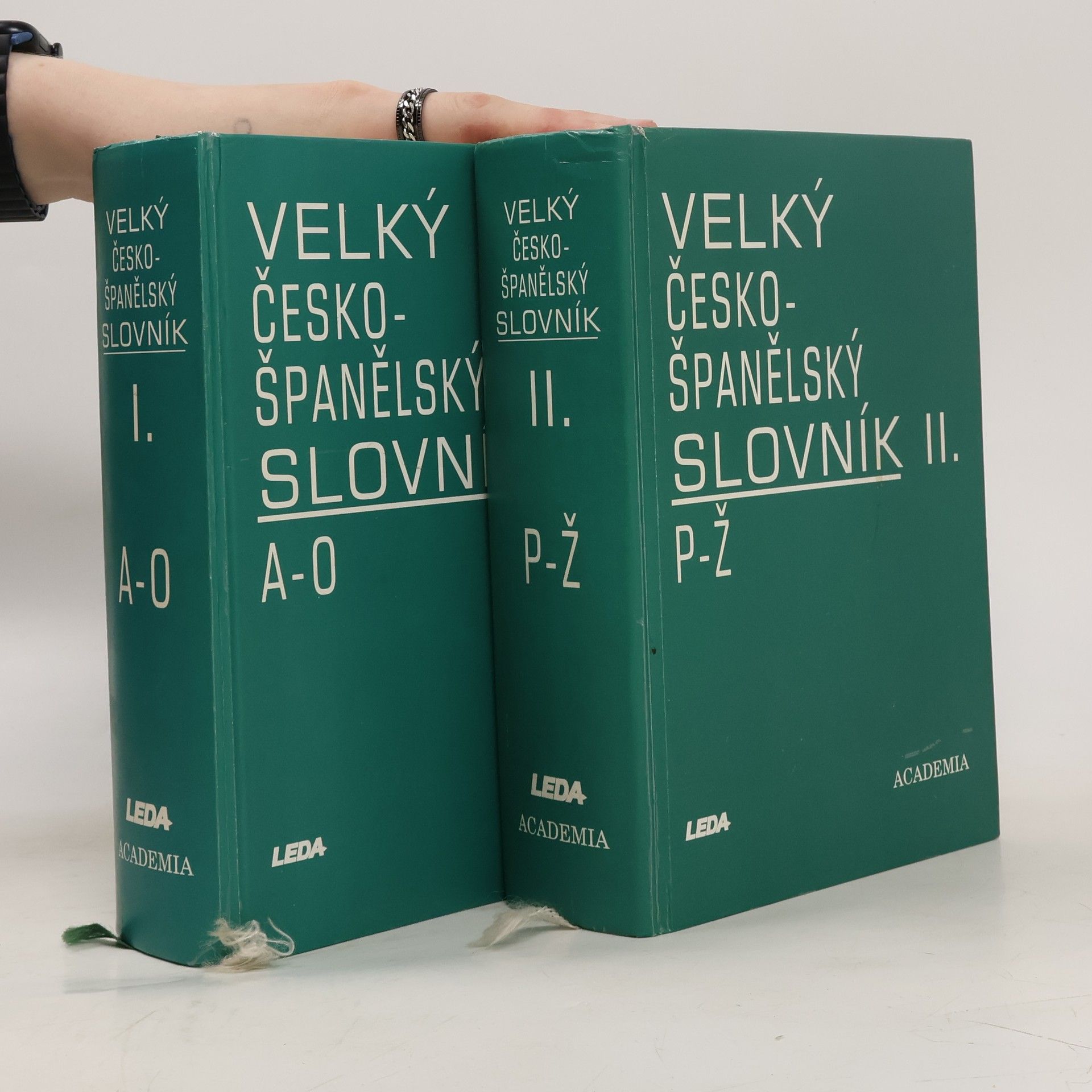 Vladimír Rejzek Velký česko-španělský slovník I. a II.