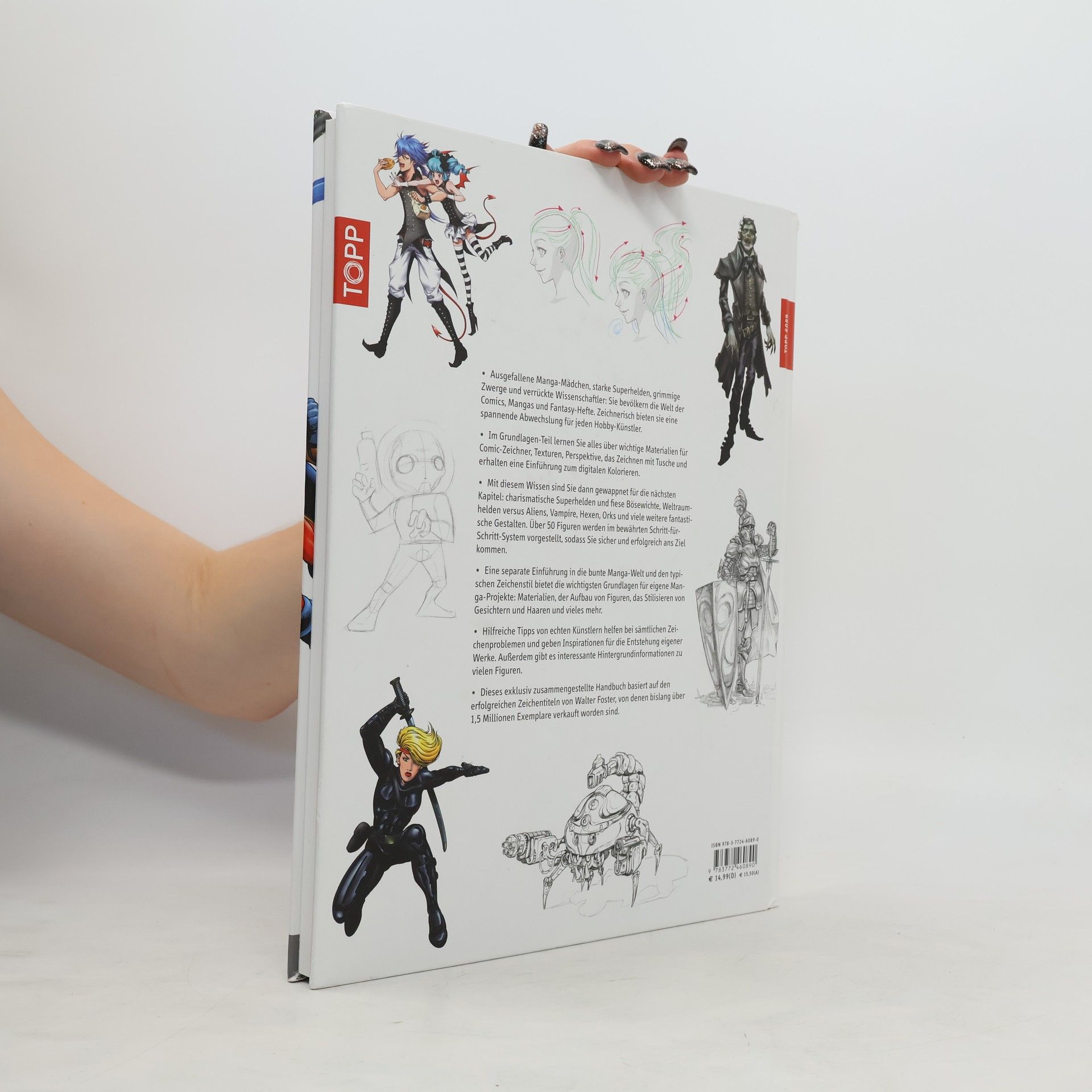 Die Kunst des Zeichnens - Comic, Manga, Fantasy