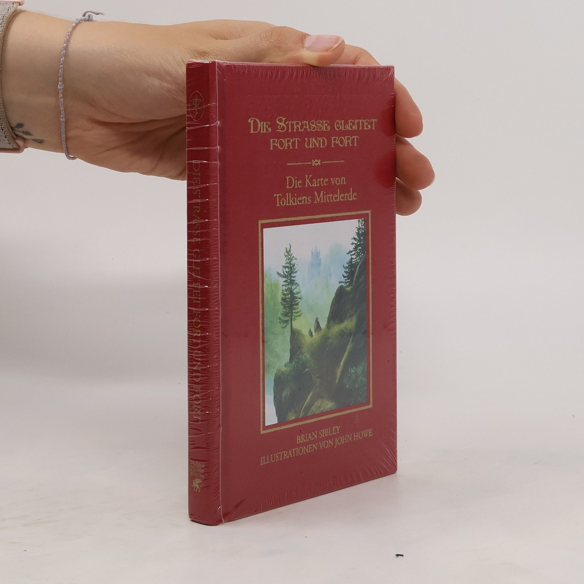 Brian Sibley Die Straße gleitet fort und fort. Die Karte von Tolkiens Mittelerde