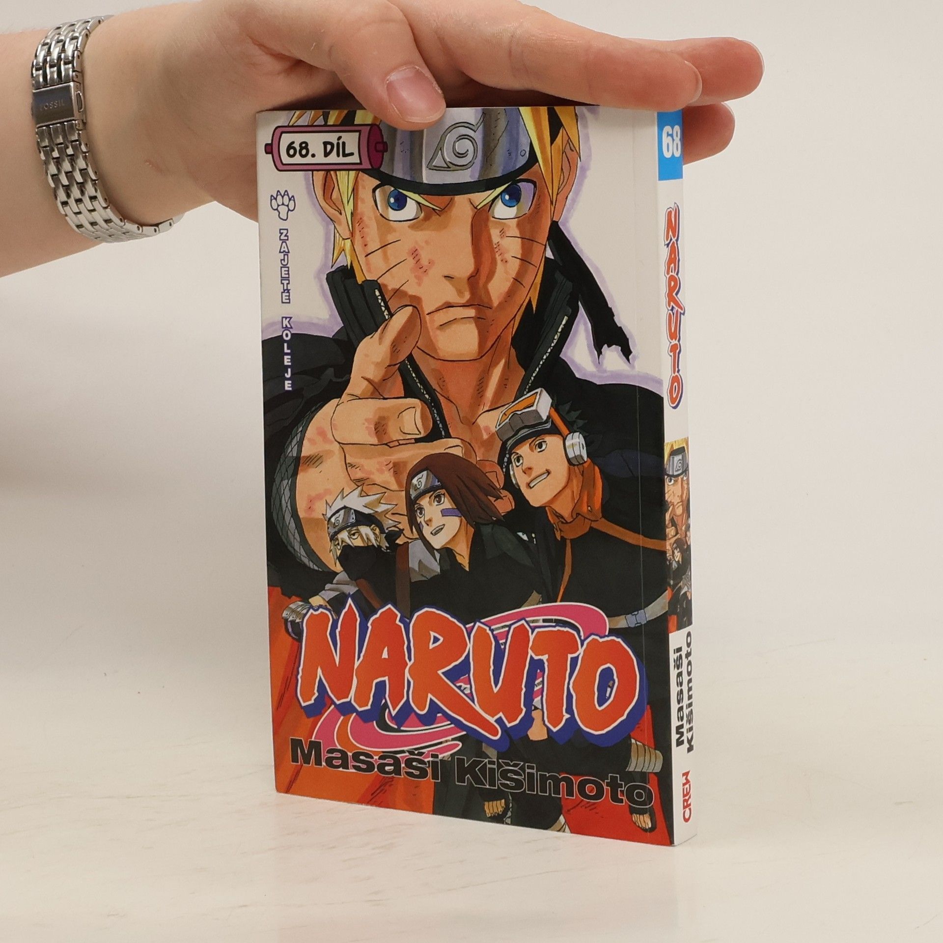 Masashi Kishimoto Naruto 68. díl. Zajeté koleje