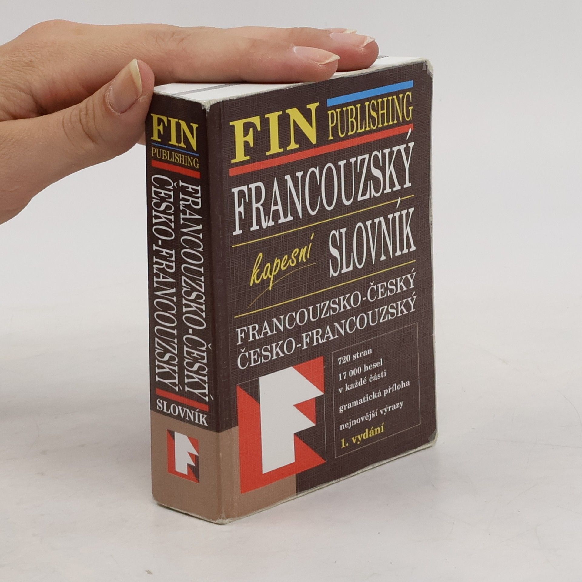 kolektiv Francouzský kapesní slovník : Francouzsko-český, česko-francouzský slovník
