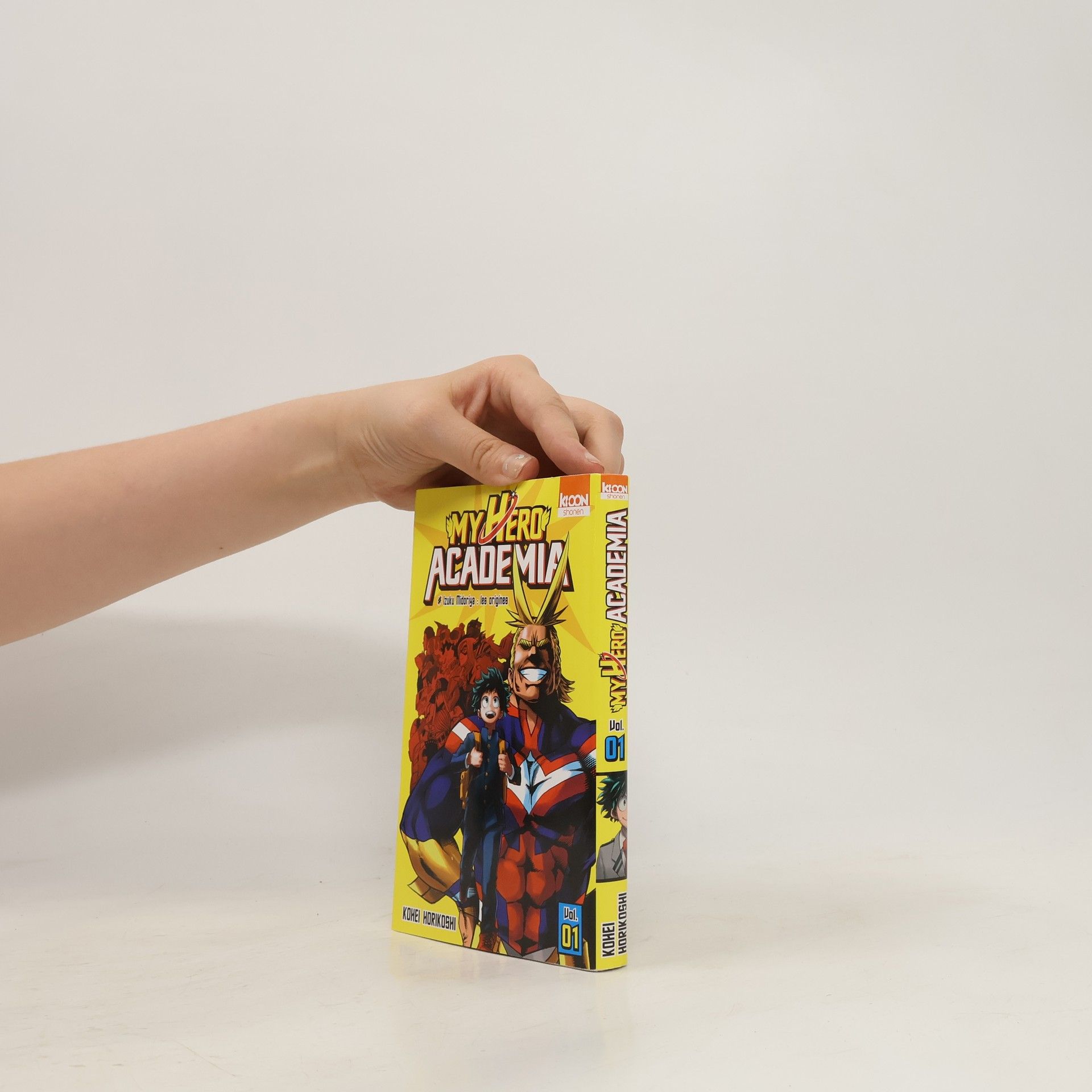 Kōhei Horikoshi Izuku Midoriya : les origines