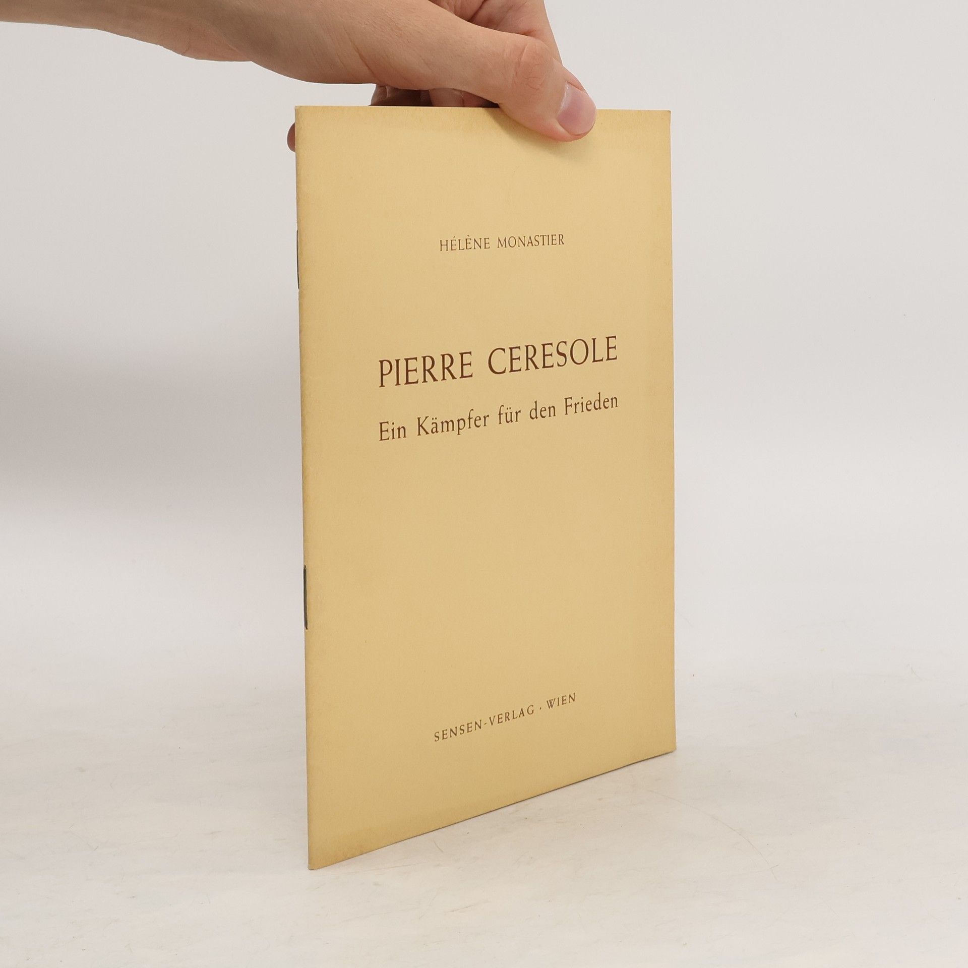 Hélène Monastier Pierre Ceresole
