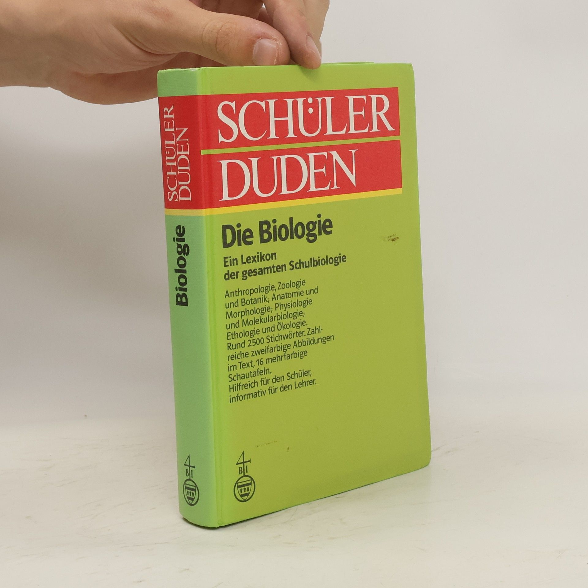 Karl-Heinz Ahlheim Schülerduden die Biologie