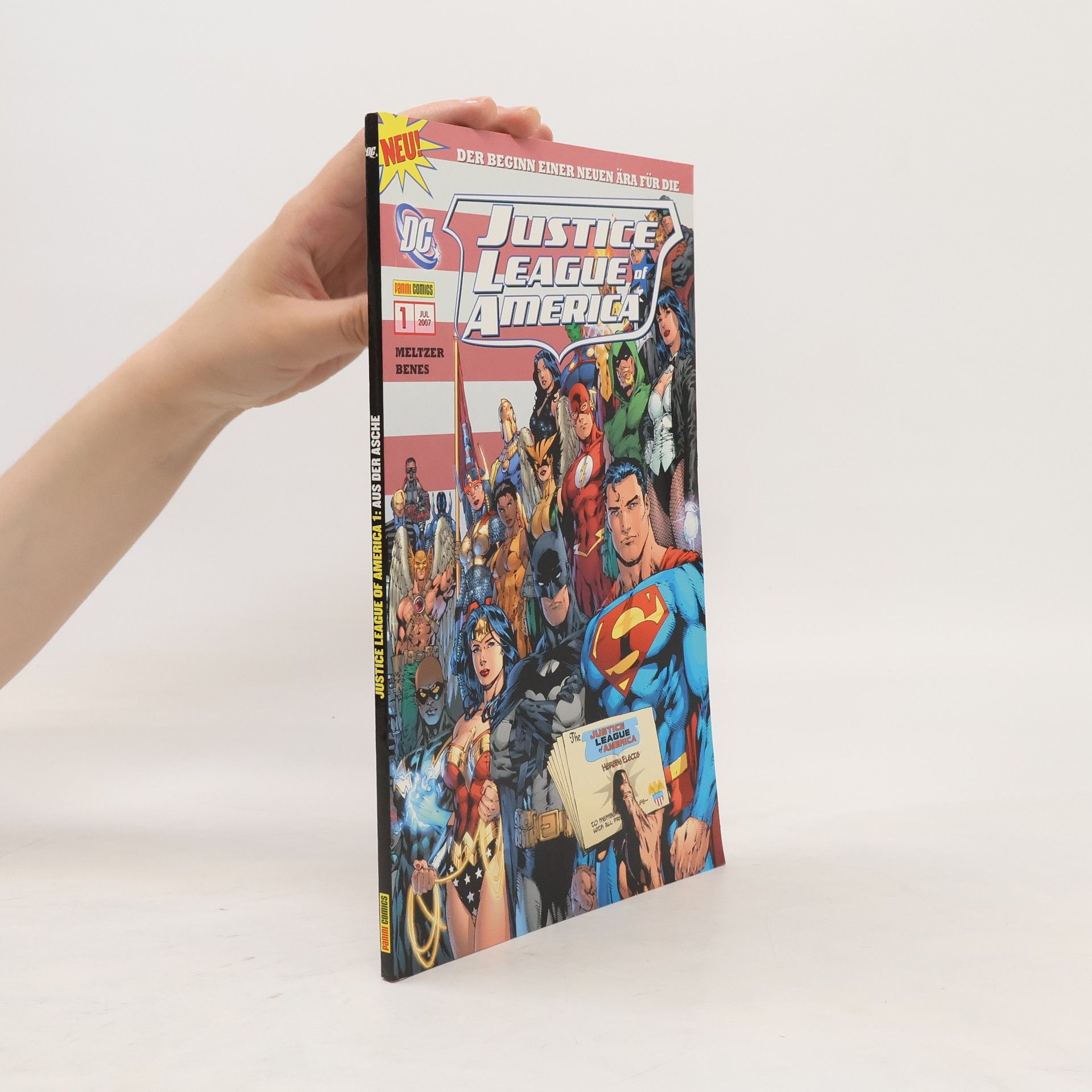 kolektiv Justice League America 1. Aus der Asche
