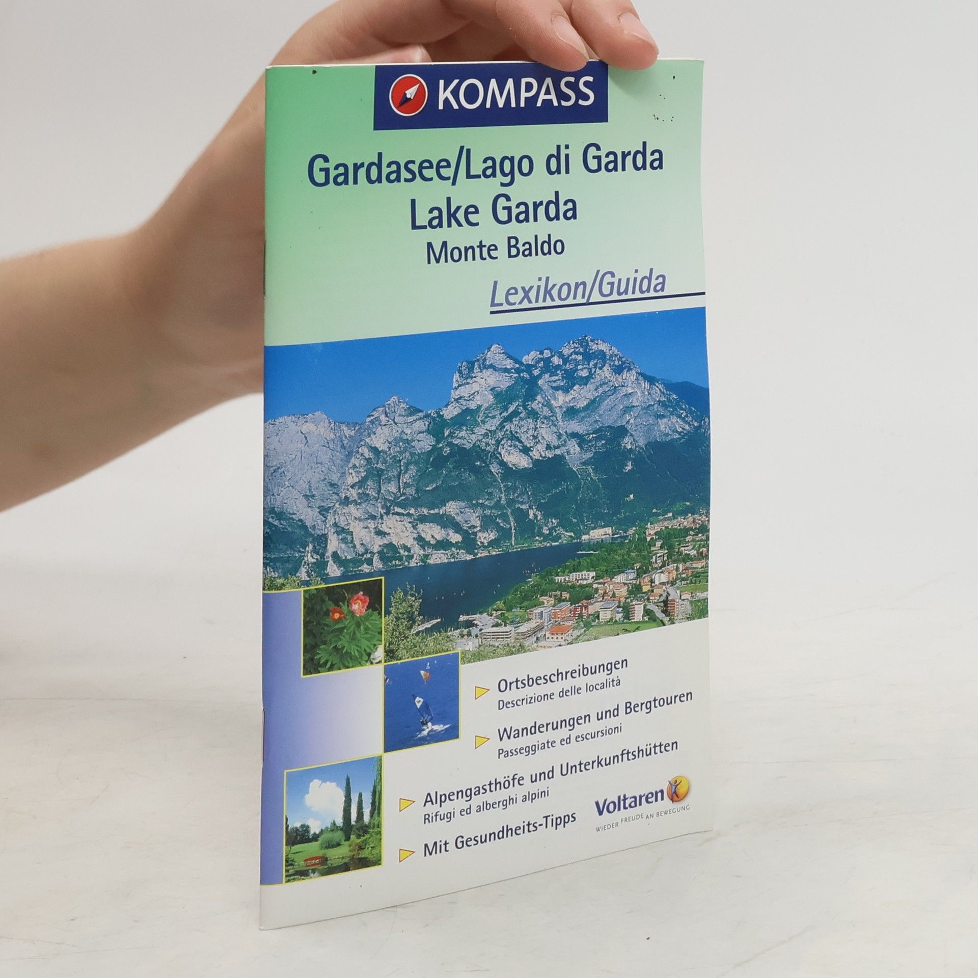 Autorenkollektiv Kompass Karte Gardasee, Monte Baldo. Lago di Garda, Monte Baldo. Lake Garda, Monte Baldo