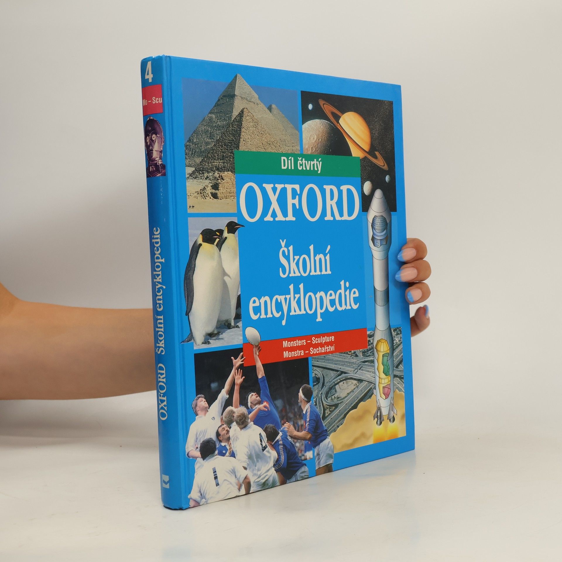 AA.VV. Oxford. Školní encyklopedie. 4 díl. Monstra - Sochařství.