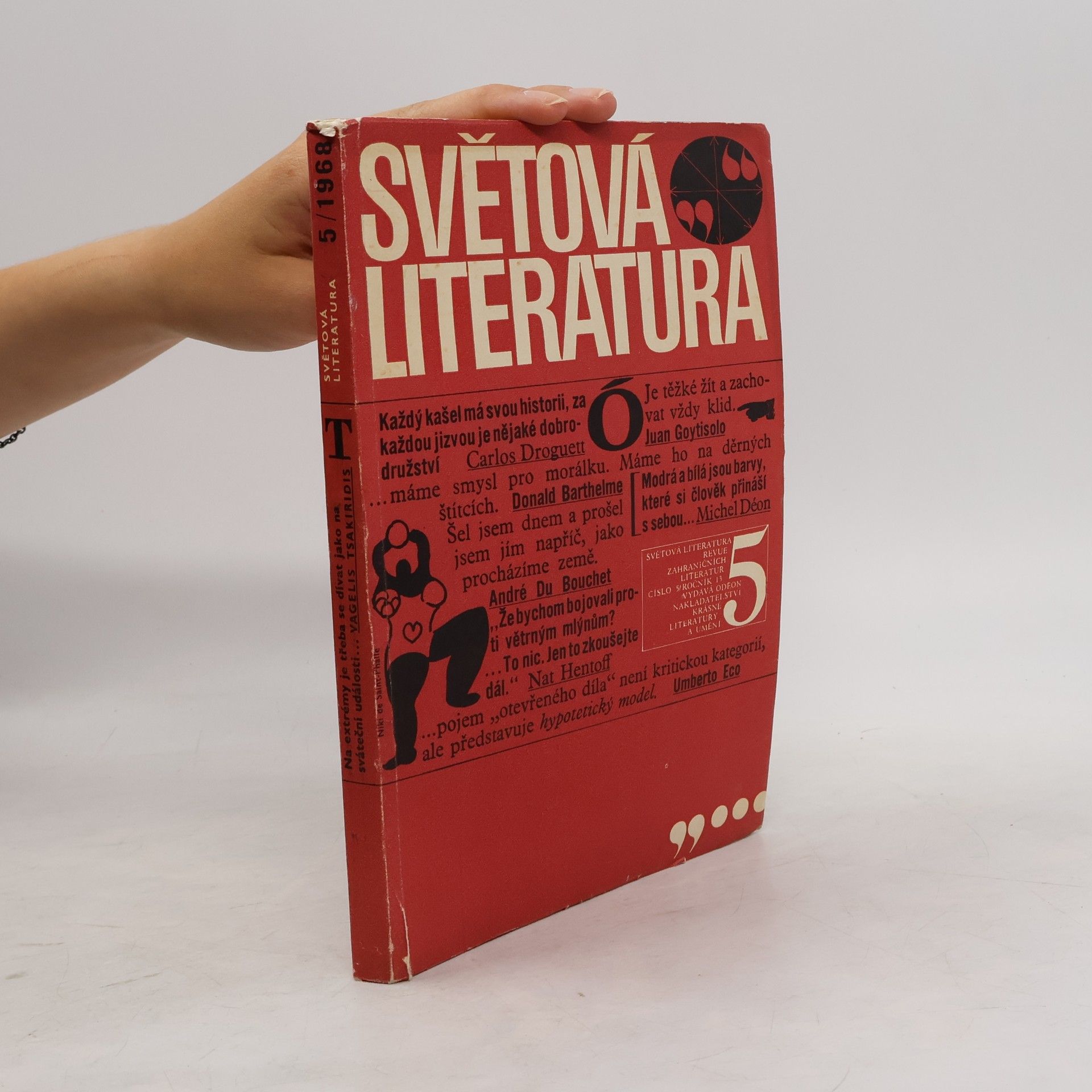AA.VV. Světová literatura 5/1968