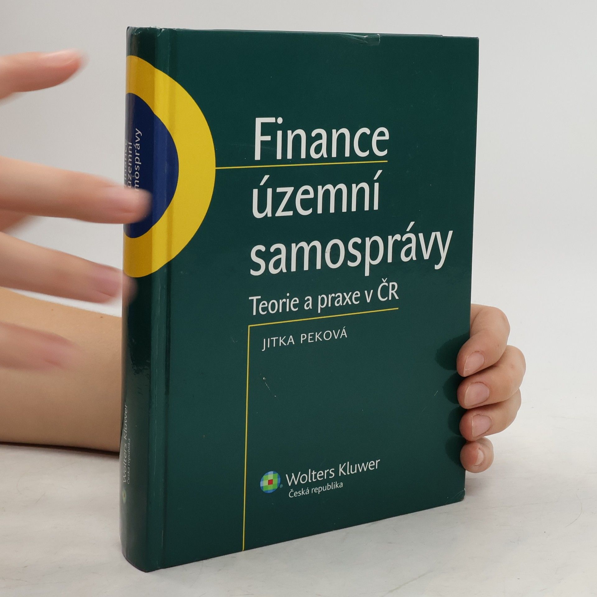 Jitka Peková Finance územní samosprávy