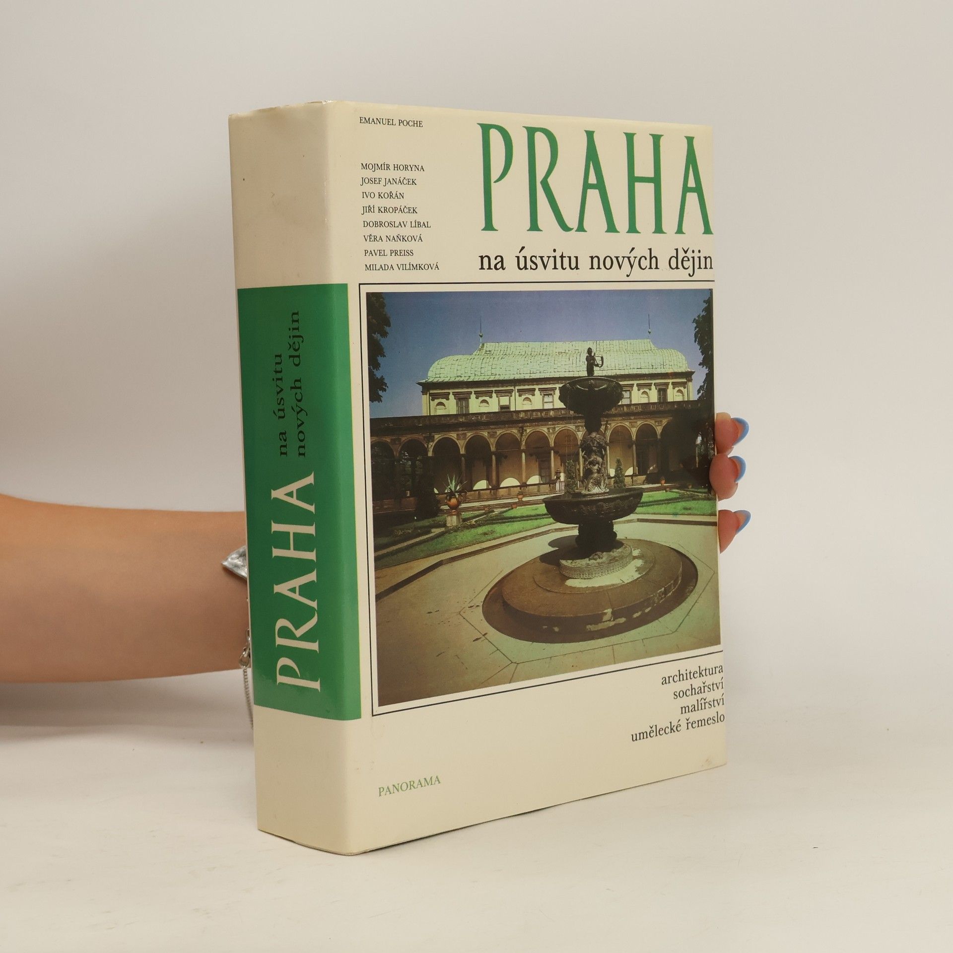 Emanuel Poche Praha na úsvitu nových dějin