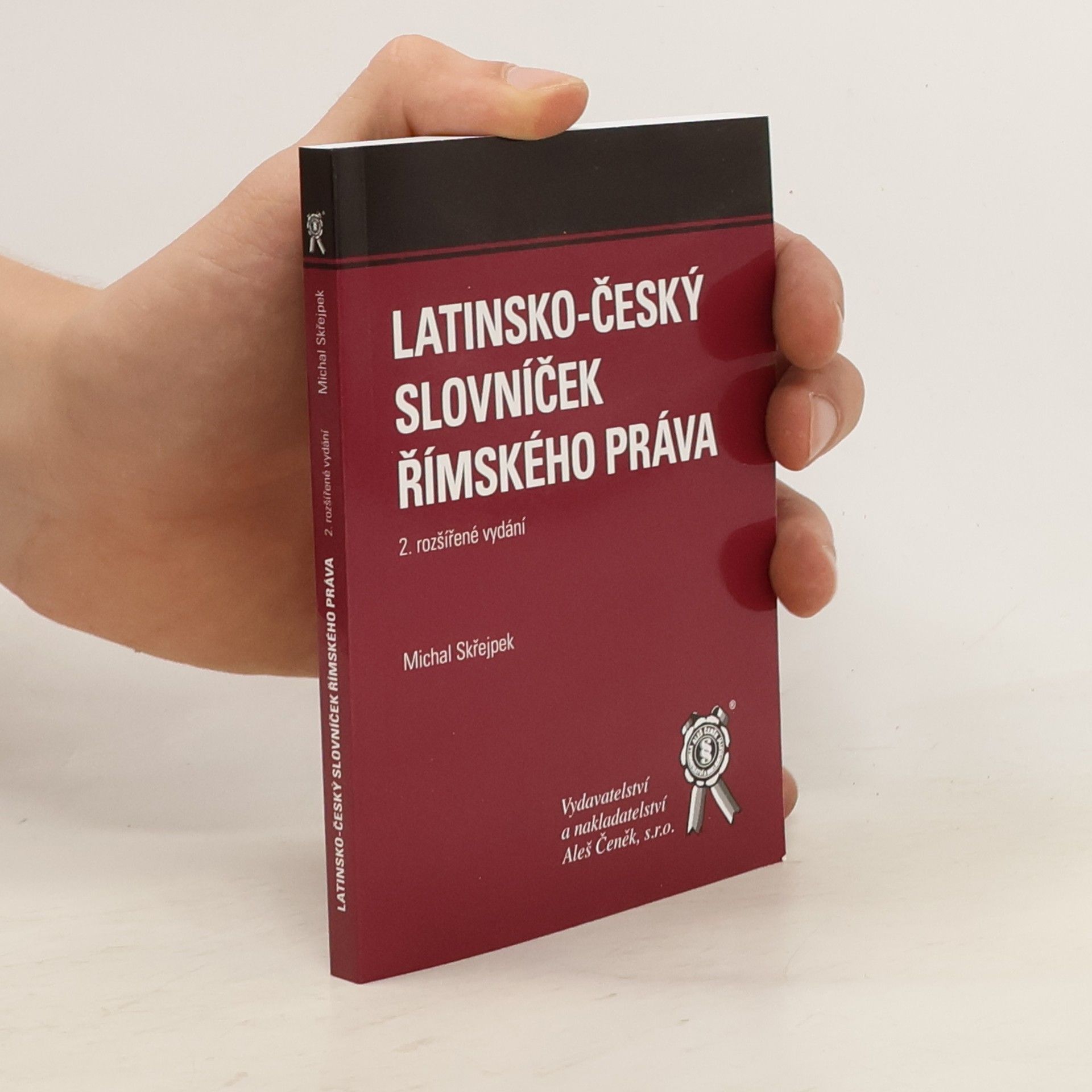 Michal Skřejpek Latinsko-český slovníček římského práva - 2. rozšířené vydání