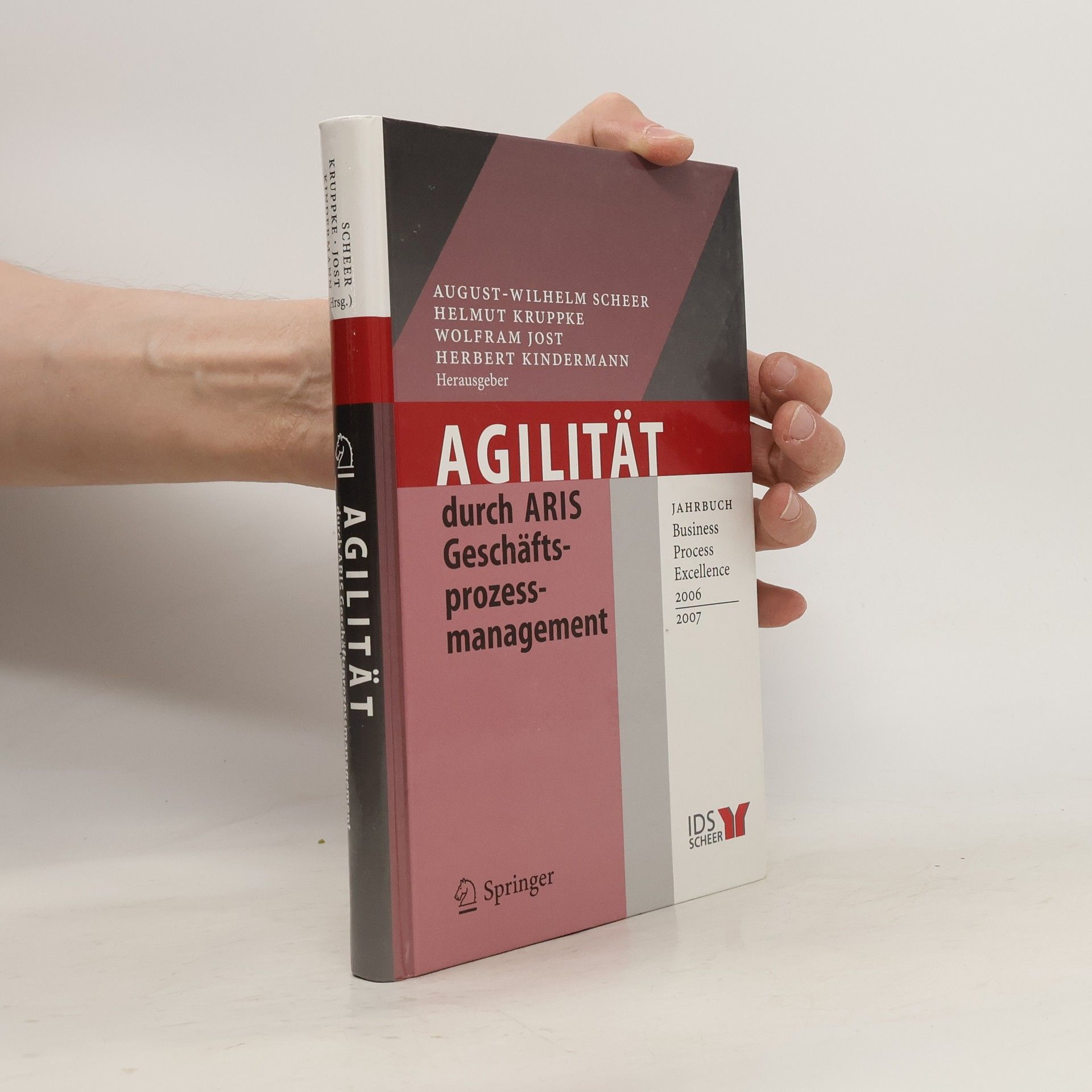 August Wilhelm Scheer Agilität durch ARIS-Geschäftsprozessmanagement