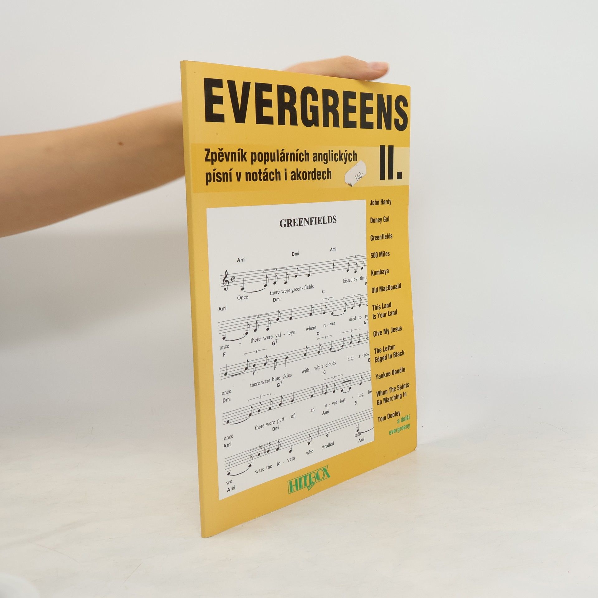 Petr Rímský Evergreens zpěvník populárních anglických písní v notách i akordech II.