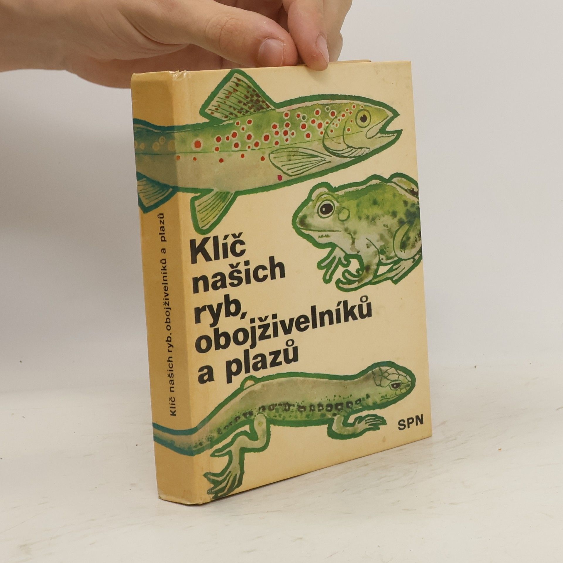 Sergej Hrabě Klíč našich ryb, obojživelníků a plazů