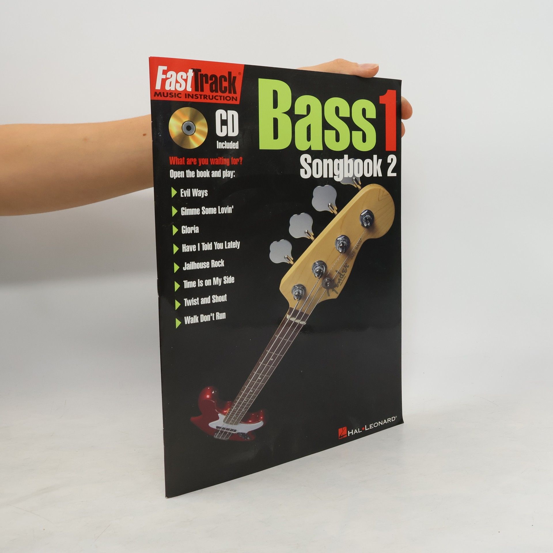 Hal leonard Fasttrack Bass Songbook 2 - Level 1 [With Audio CD]