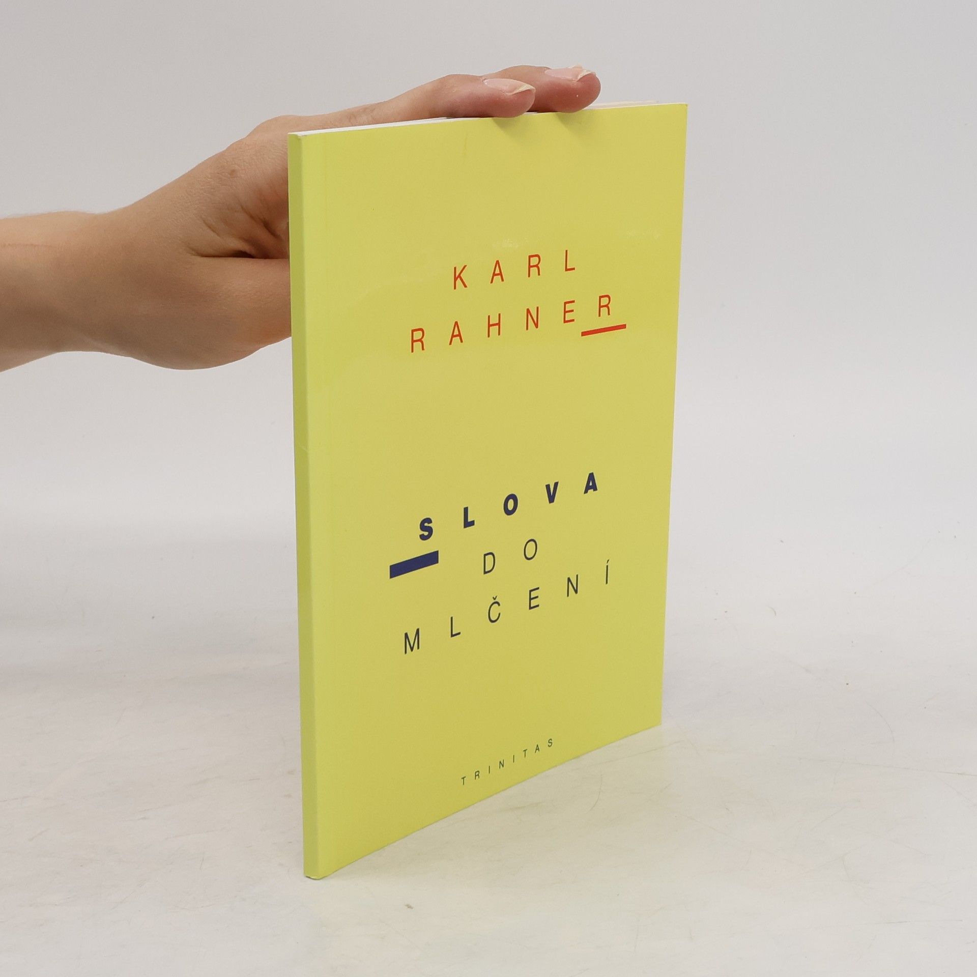 Karl Rahner Slova do mlčení