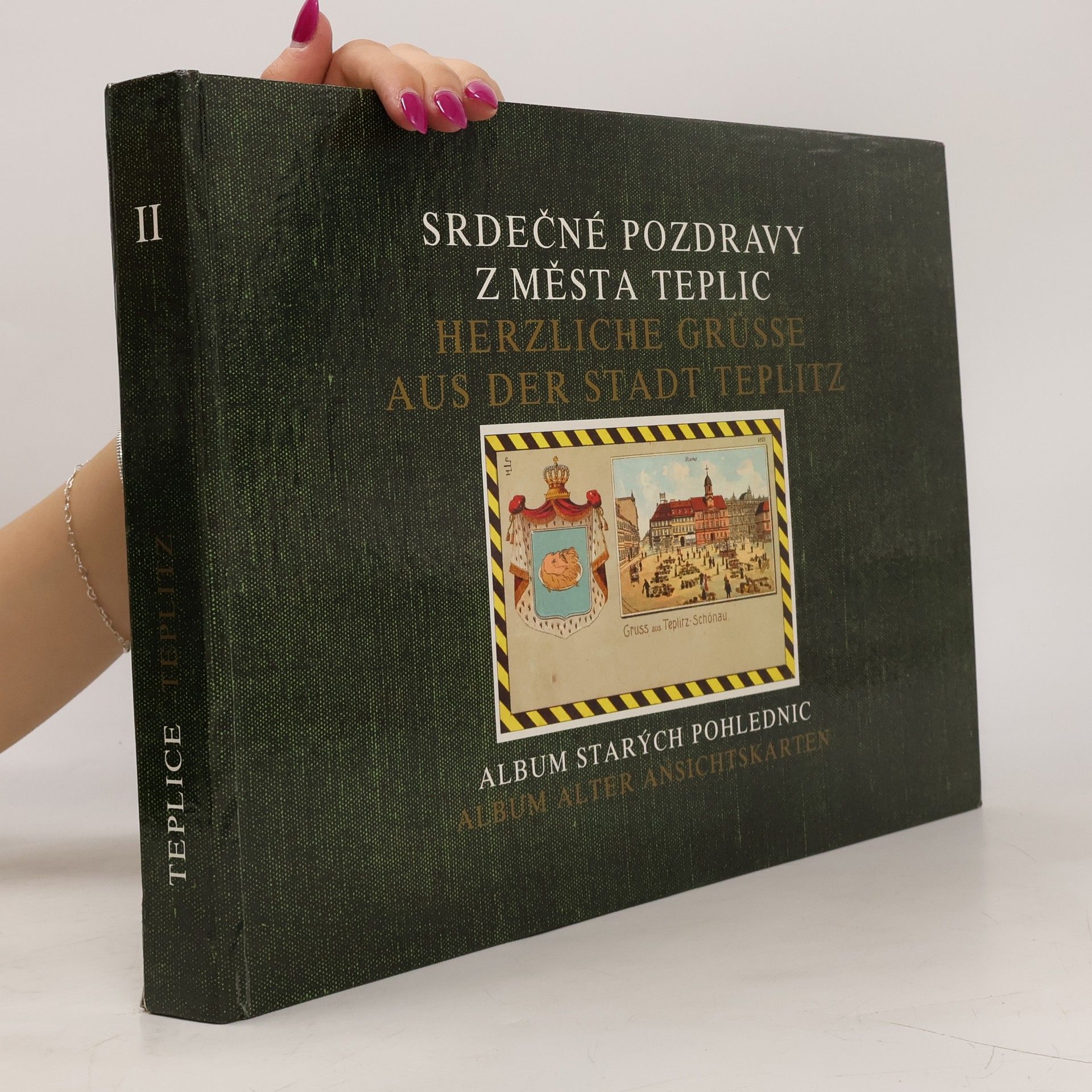 Jitka Budinská Srdečné pozdravy z města Teplic : album starých pohlednic II : Herzliche Grüsse aus der Stadt Teplice : Album alter Ansichtskarten