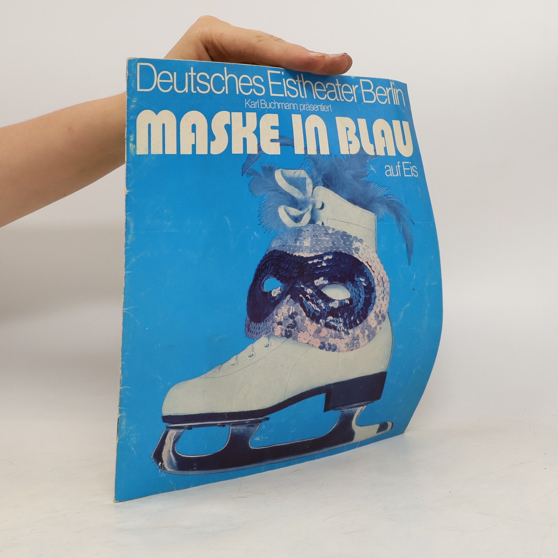 Fred Raymond Maske in Blau