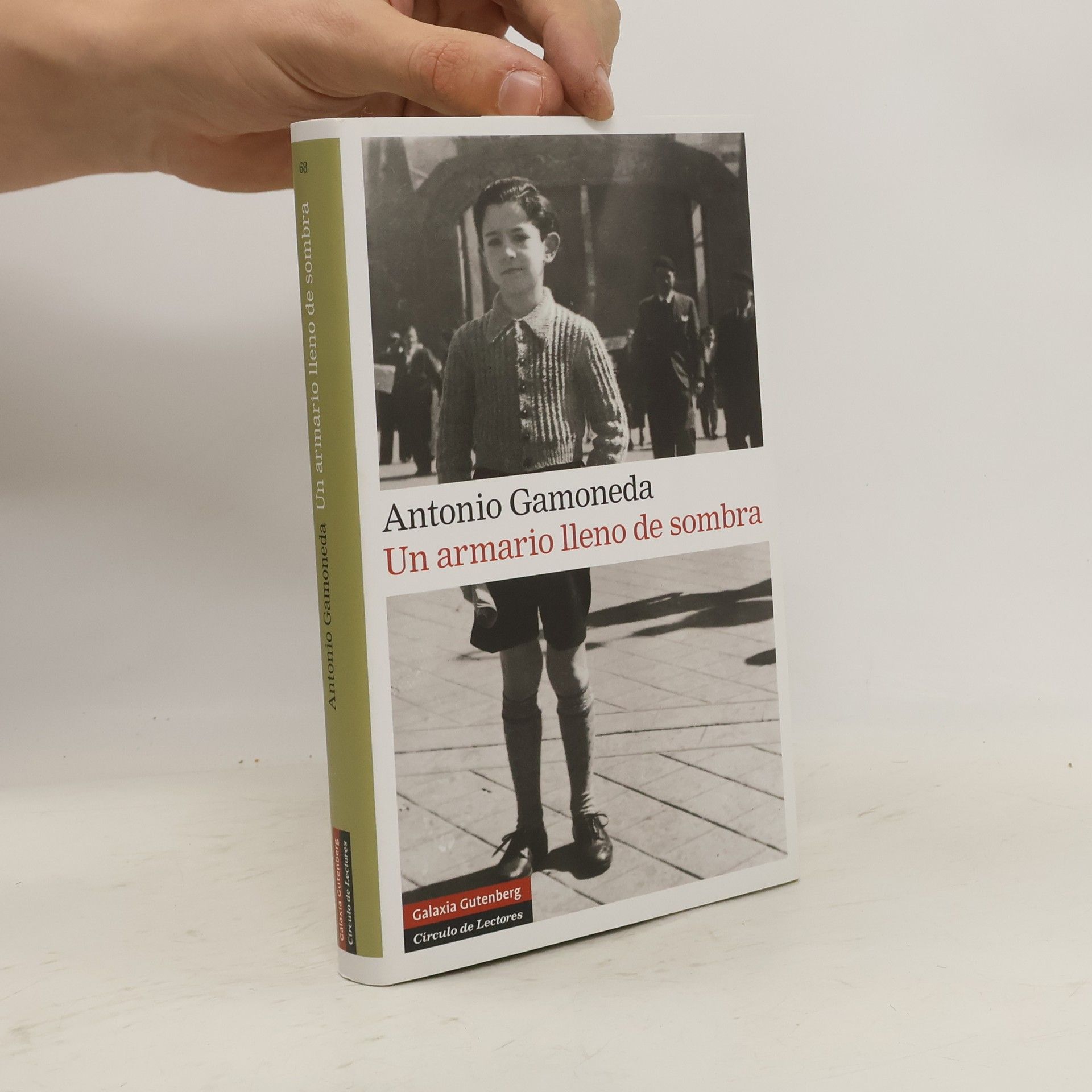 Antonio Gamoneda Un armario lleno de sombra