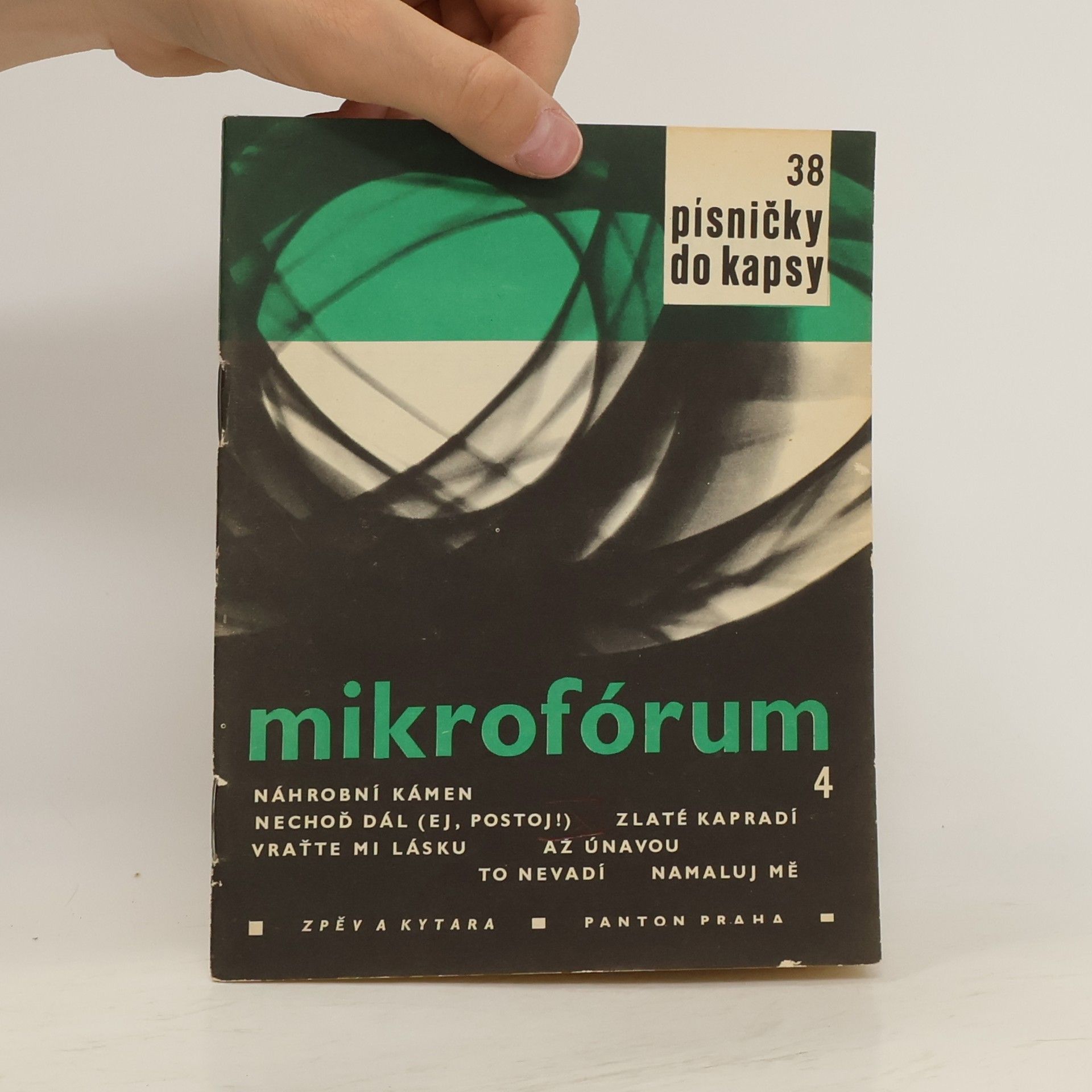 Various authors Písničky do kapsy 38. Mikrofórum 4