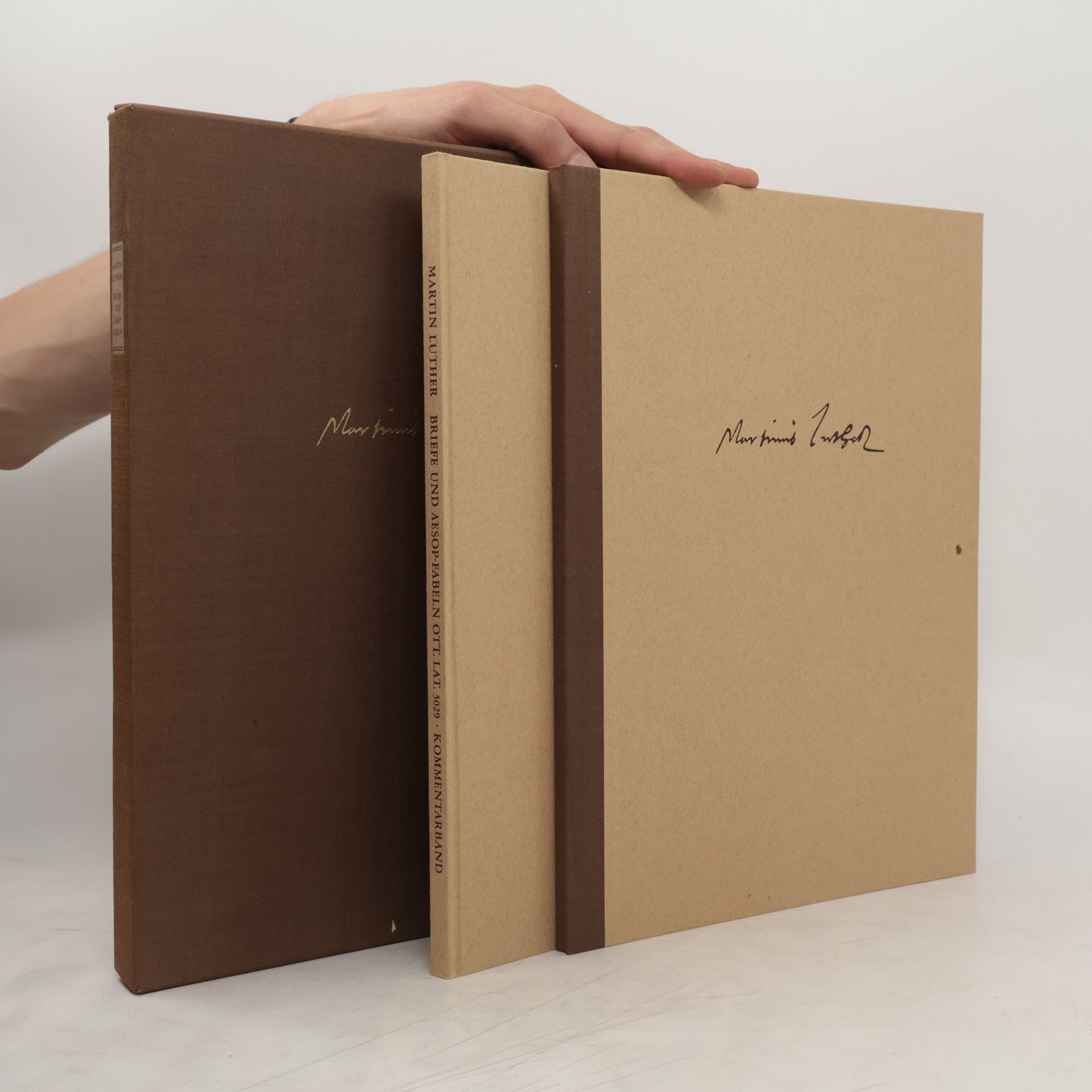 Martin Luther Briefe und Aesop-Fabeln