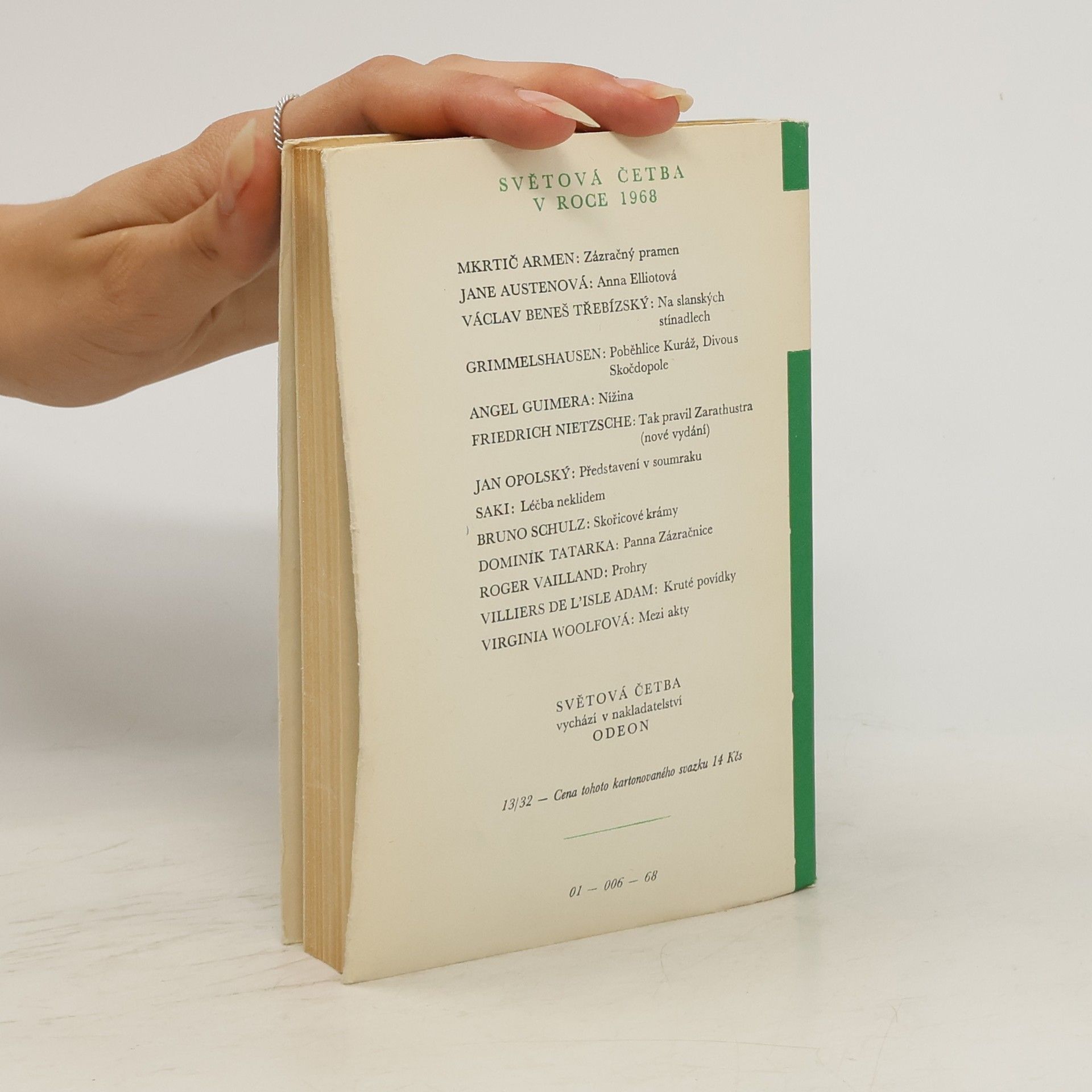 Friedrich Wilhelm Nietzsche Tak pravil Zarathustra