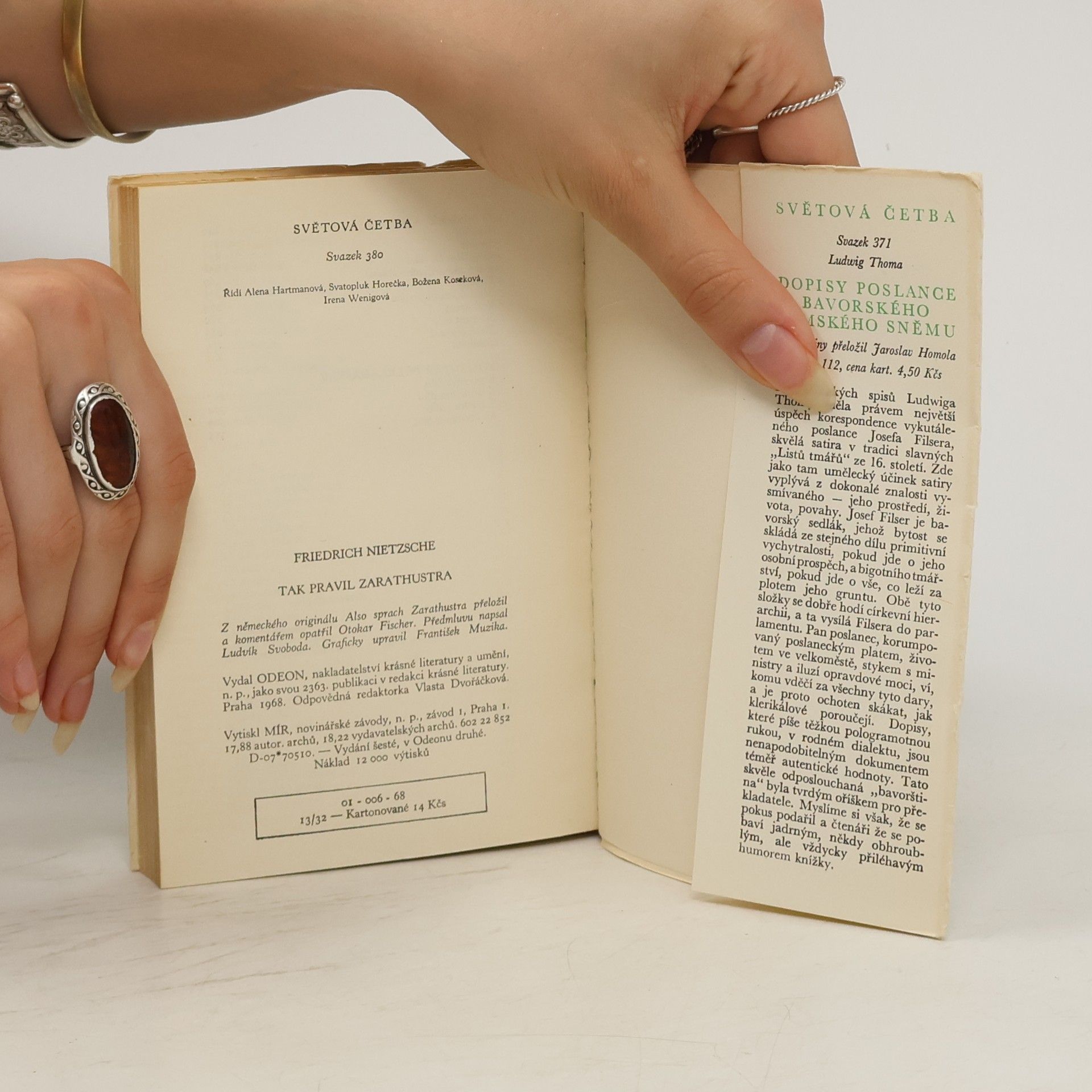 Friedrich Wilhelm Nietzsche Tak pravil Zarathustra