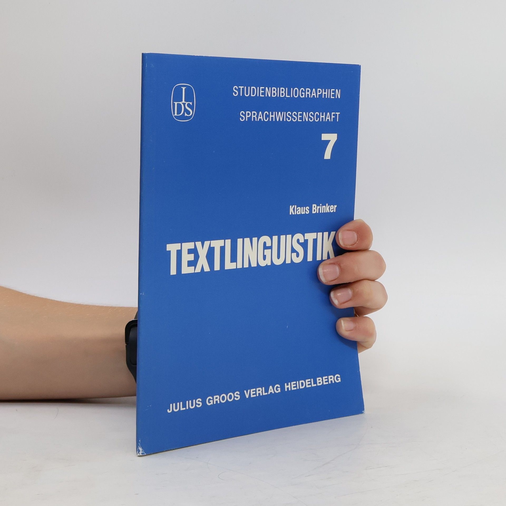 Klaus Brinker Textlinguistik