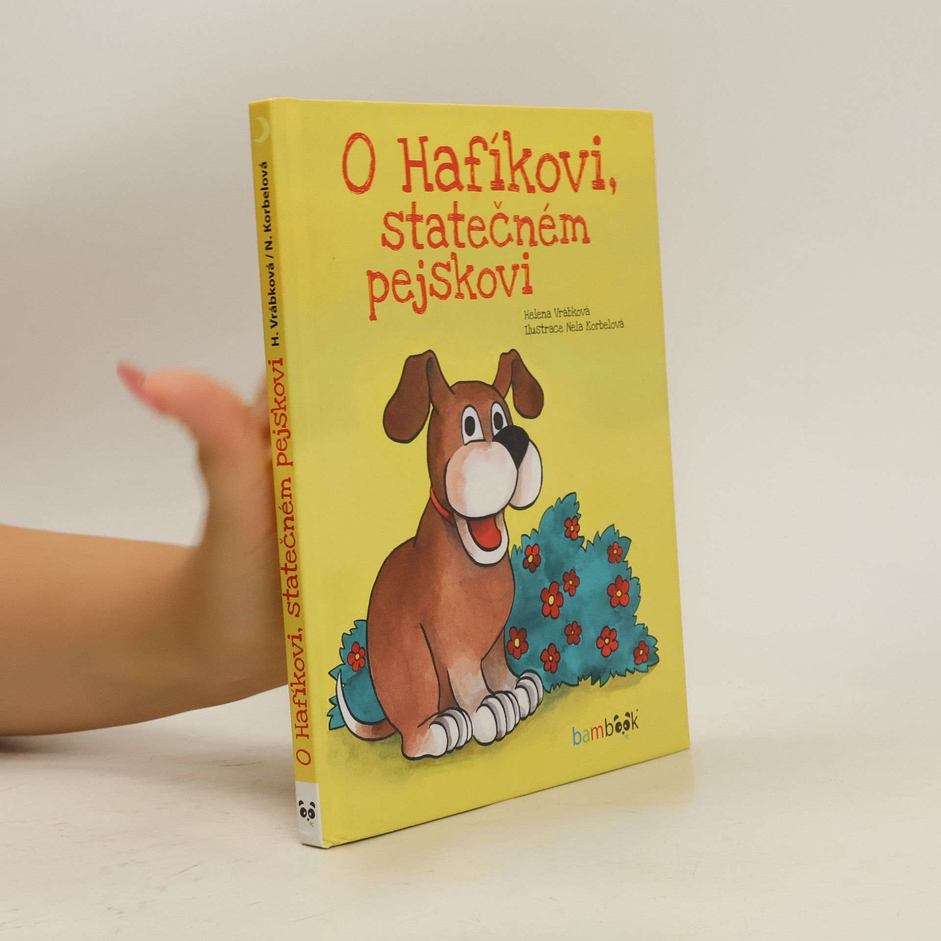 Helena Vrábková O Hafíkovi, statečném pejskovi
