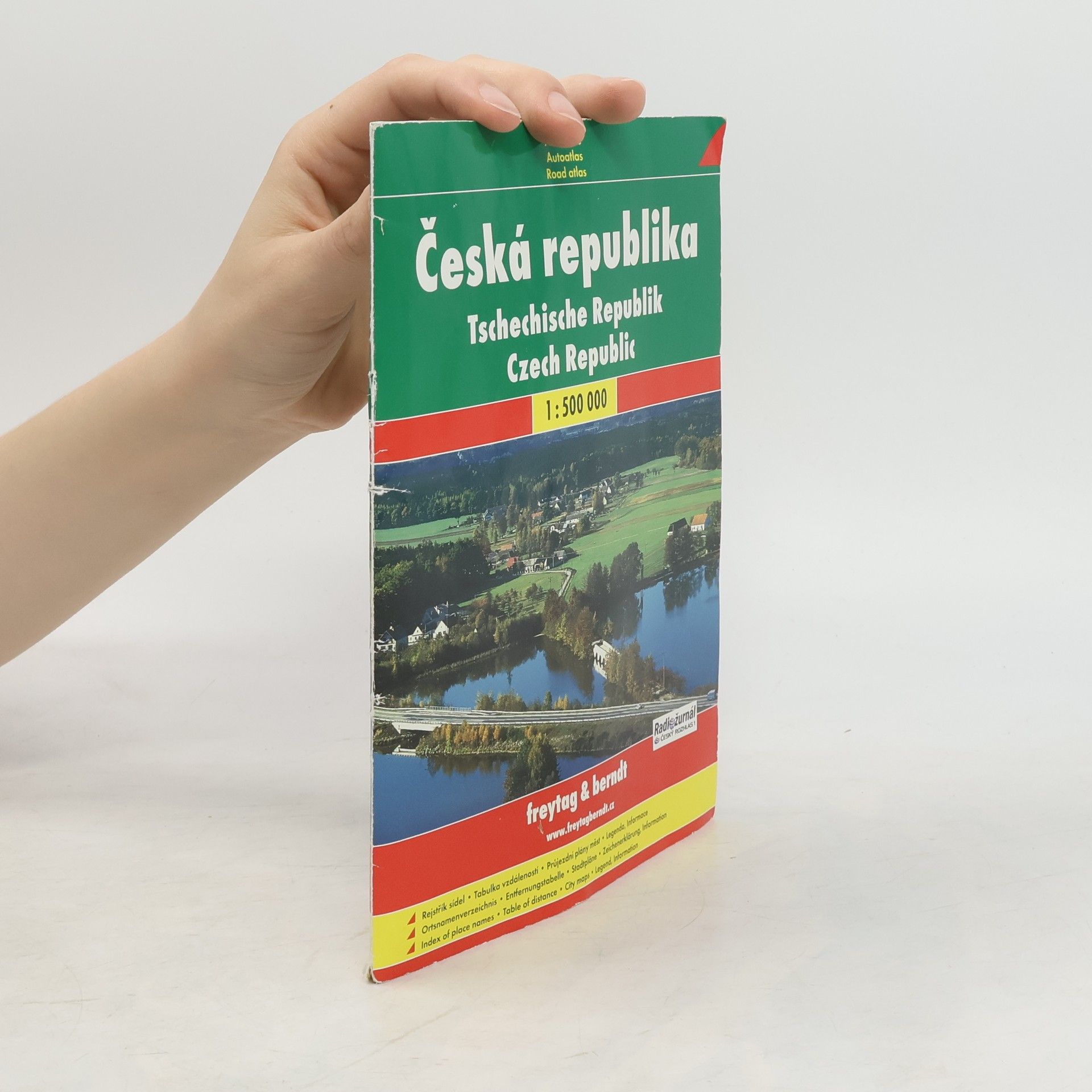 Autorenkollektiv Česká republika. Tschechische Republik. Czech Republik. 1:500 000