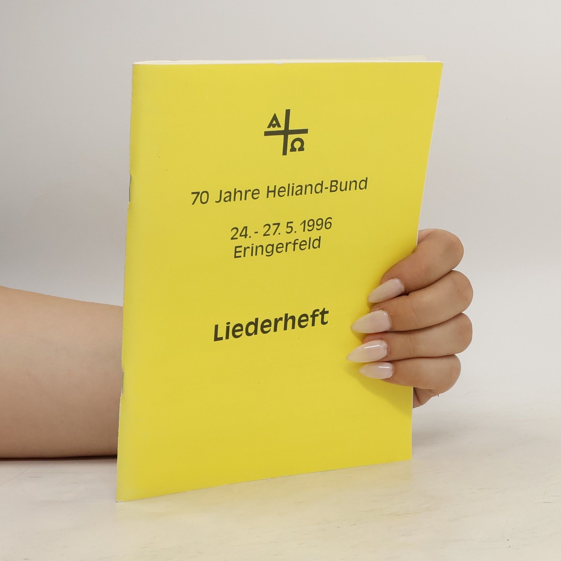 Collectif d'auteurs Liederheft 24.-27. 5. 1996