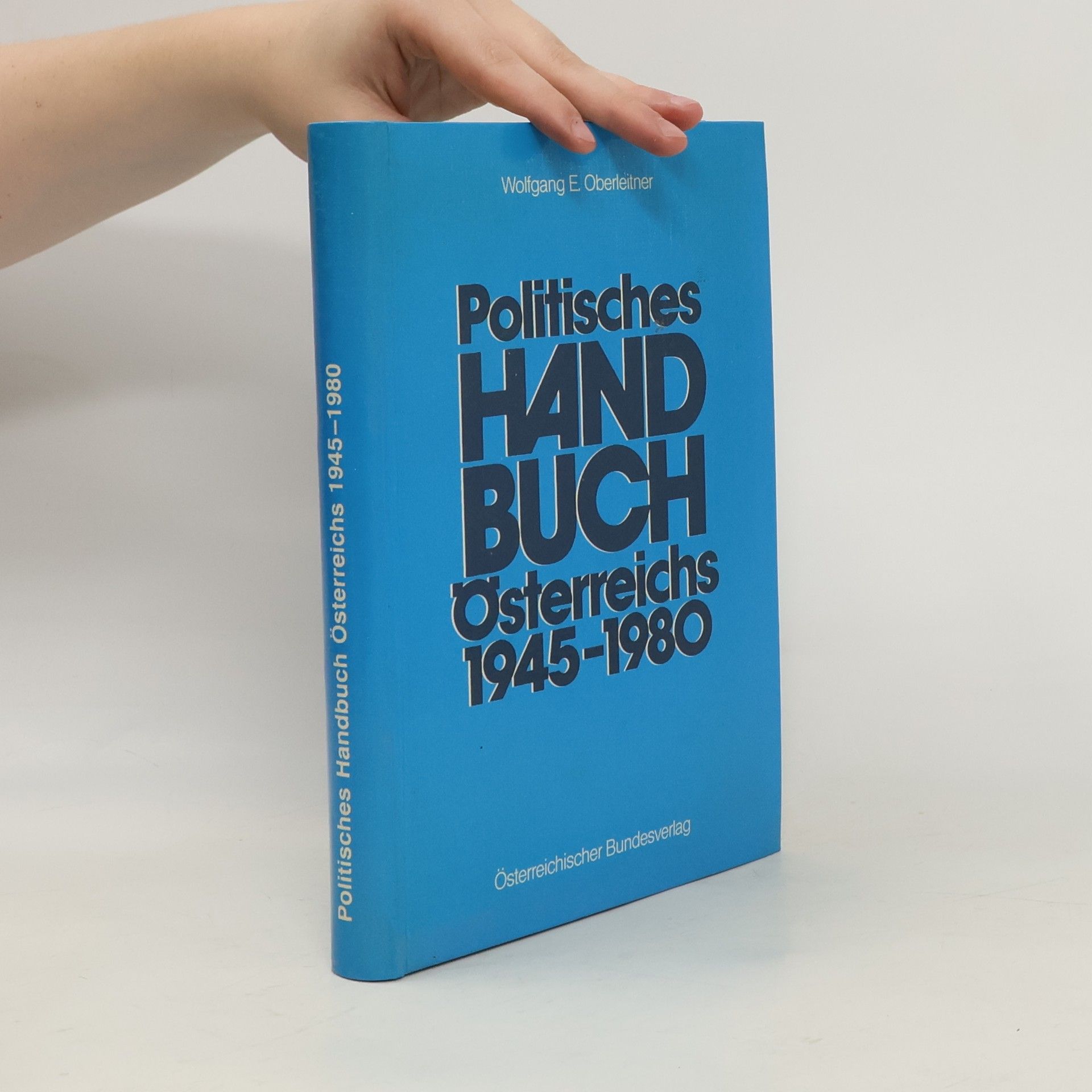 Wolfgang Oberleitner Politisches Handbuch Österreichs