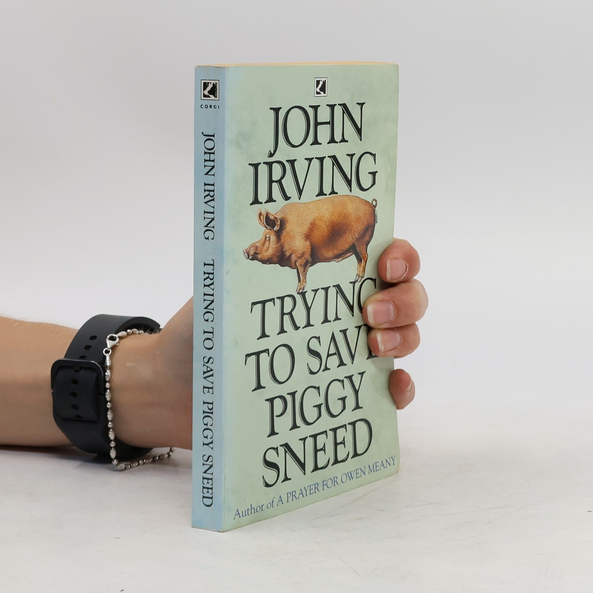John Irving Trying to save piggy sneed