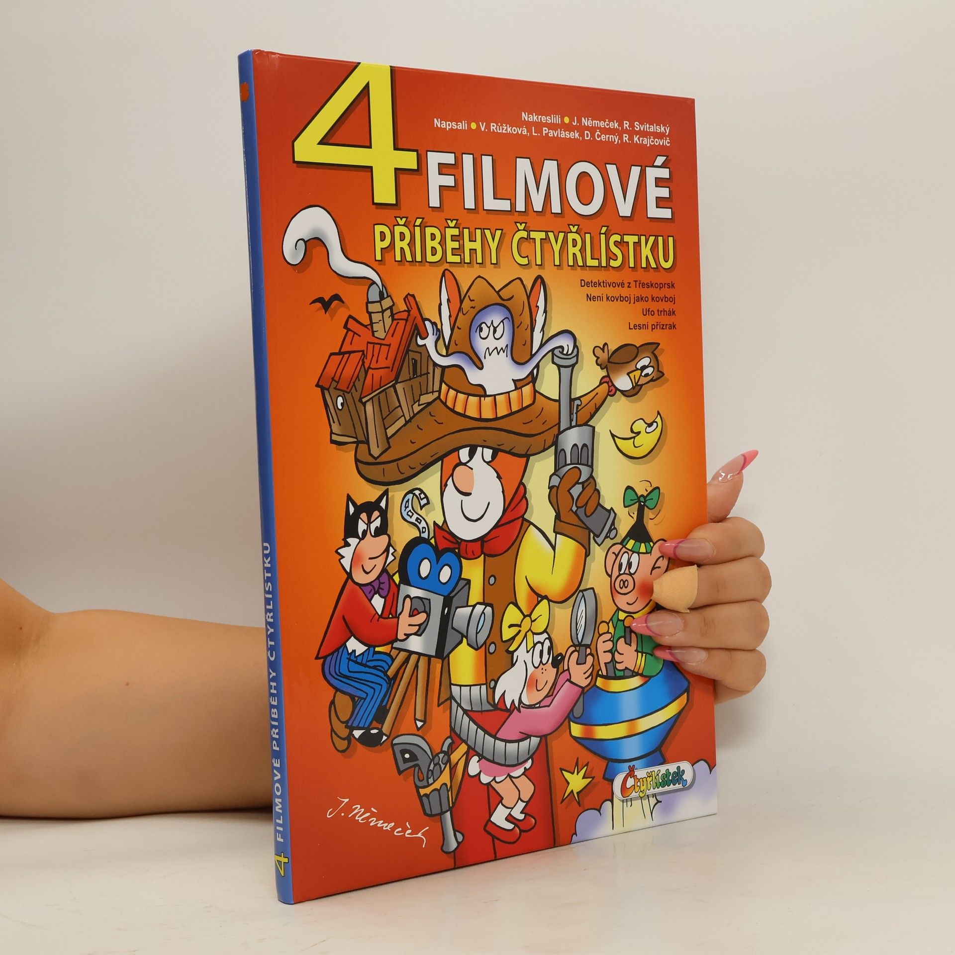 Jaroslav Němeček 4 filmové příběhy Čtyřlístku