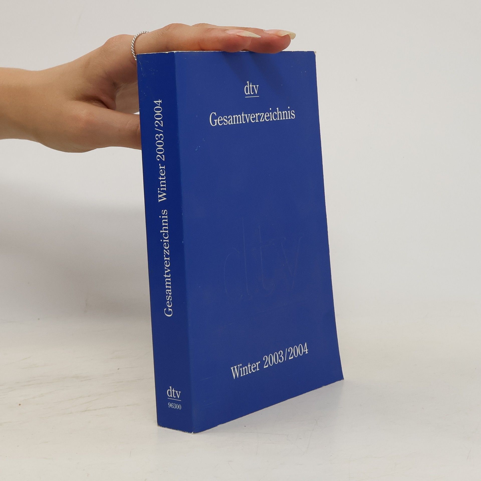 Collectif d'auteurs Gesamtverzeichnis Winter 2003/2004