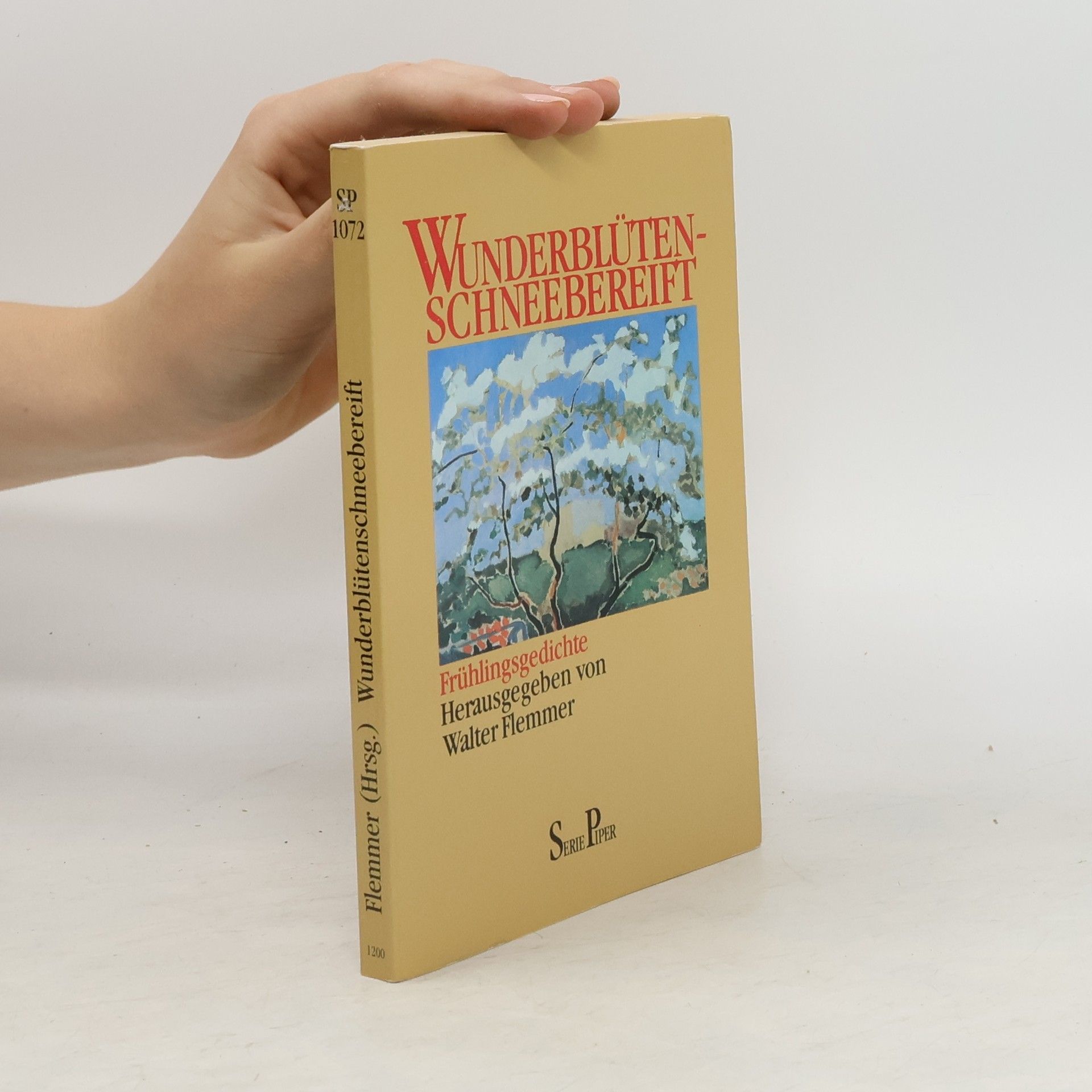 Walter Flemmer Wunderblüten - schneebereift