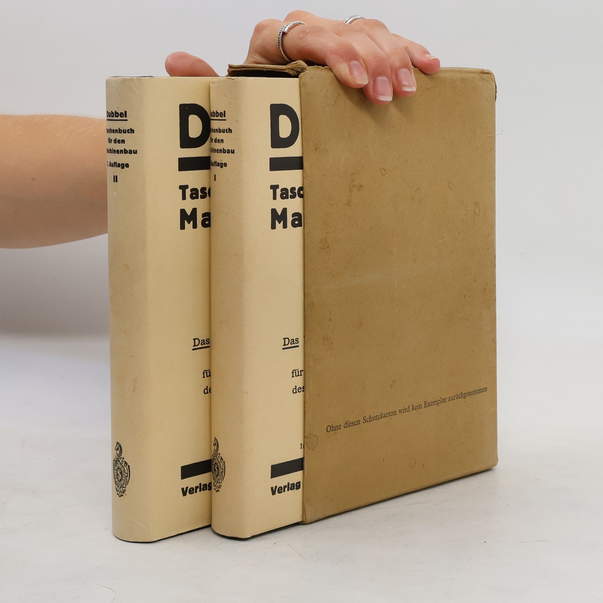 Heinrich Dubbel Taschenbuch für den Maschinenbau I.-II.
