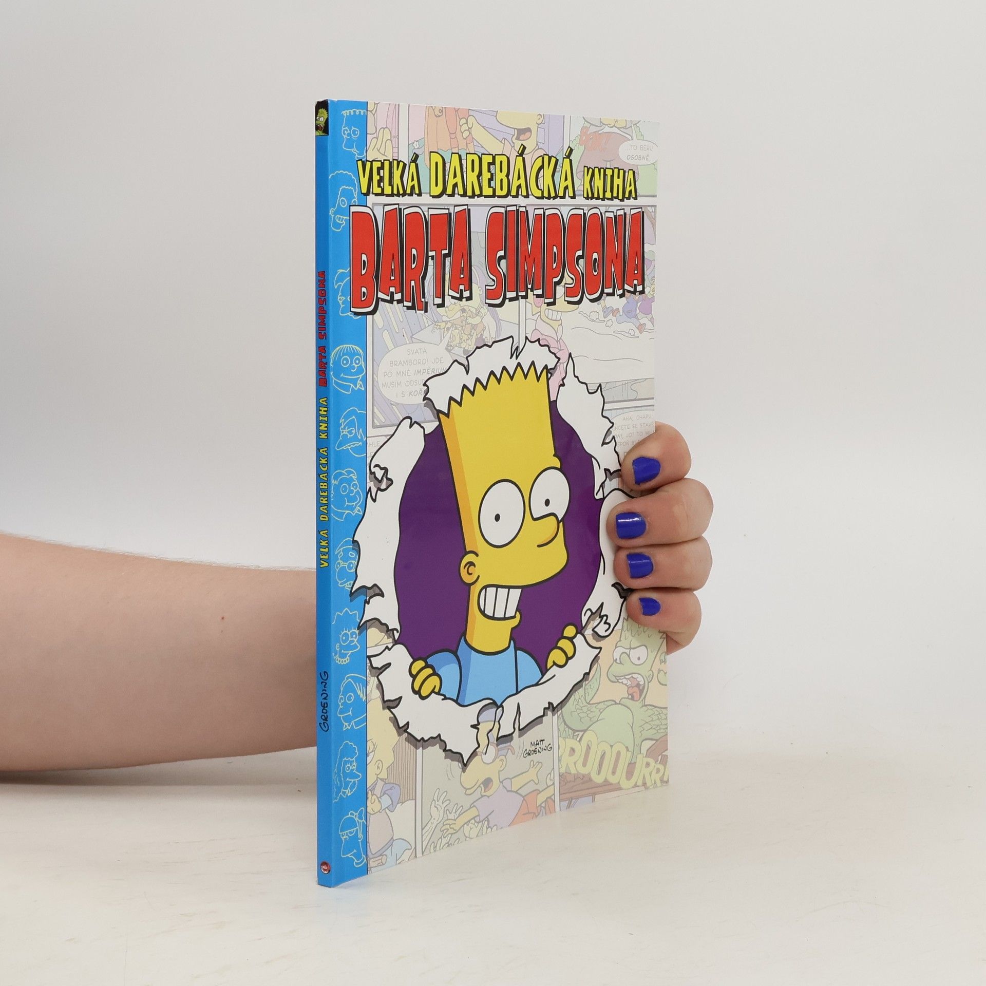 Matt Groening Velká darebácká kniha Barta Simpsona