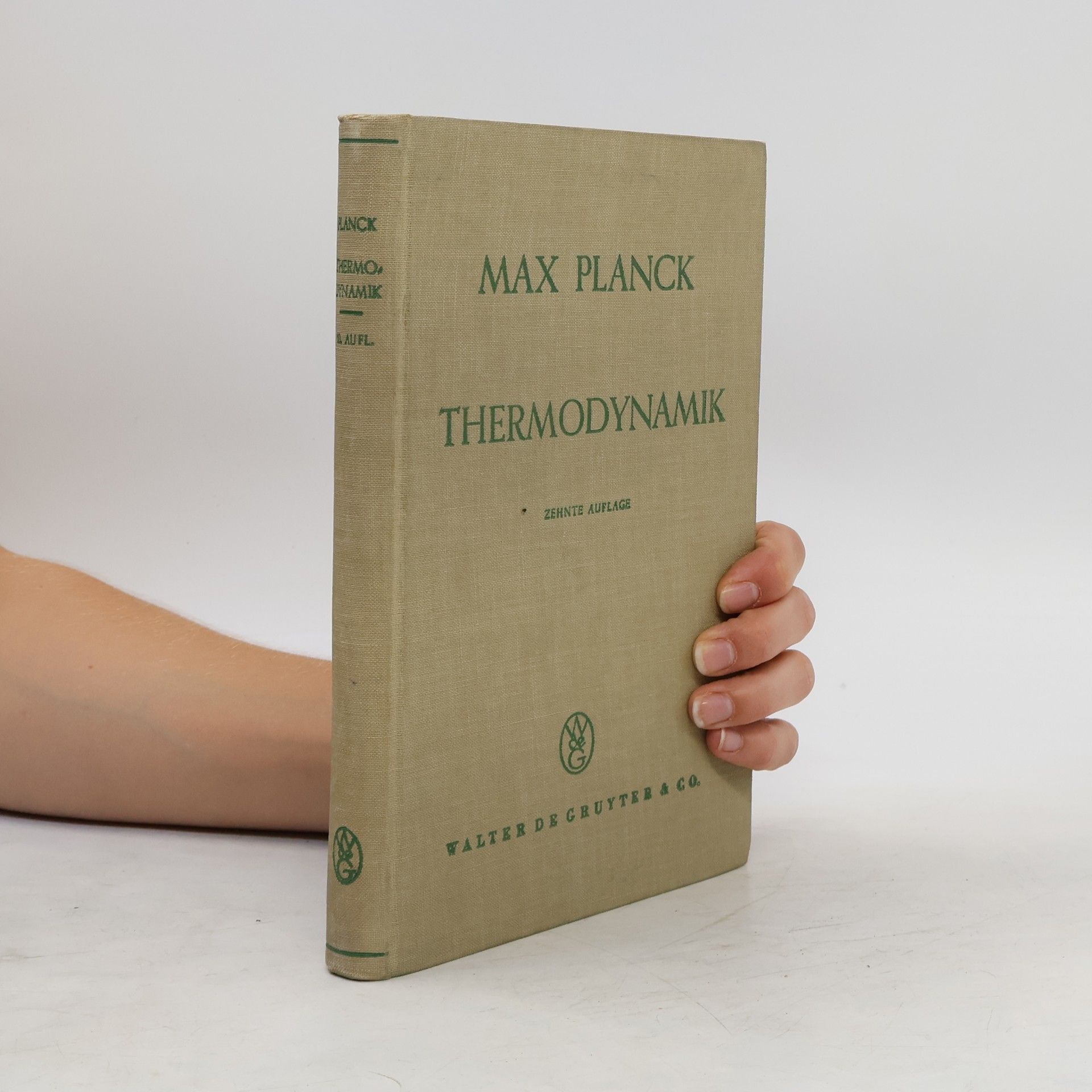 Max Planck Thermodynamik