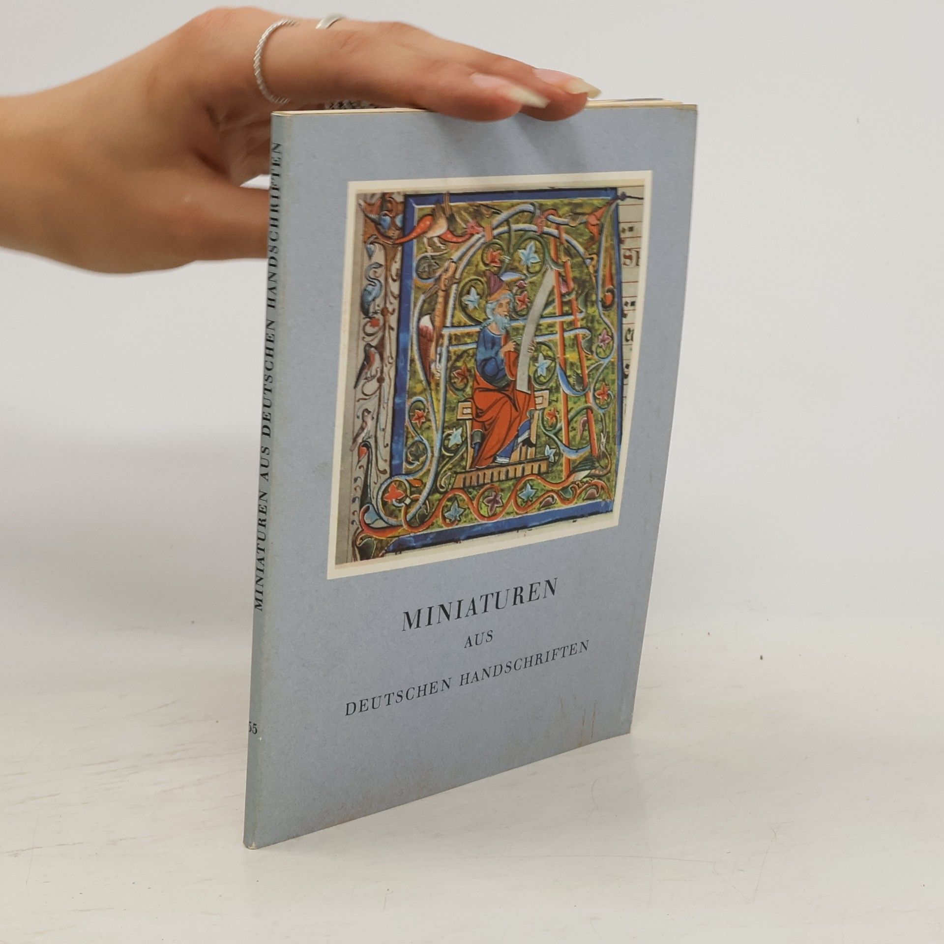 Fedja Anzelewsky Miniaturen aus deutschen Handschriften