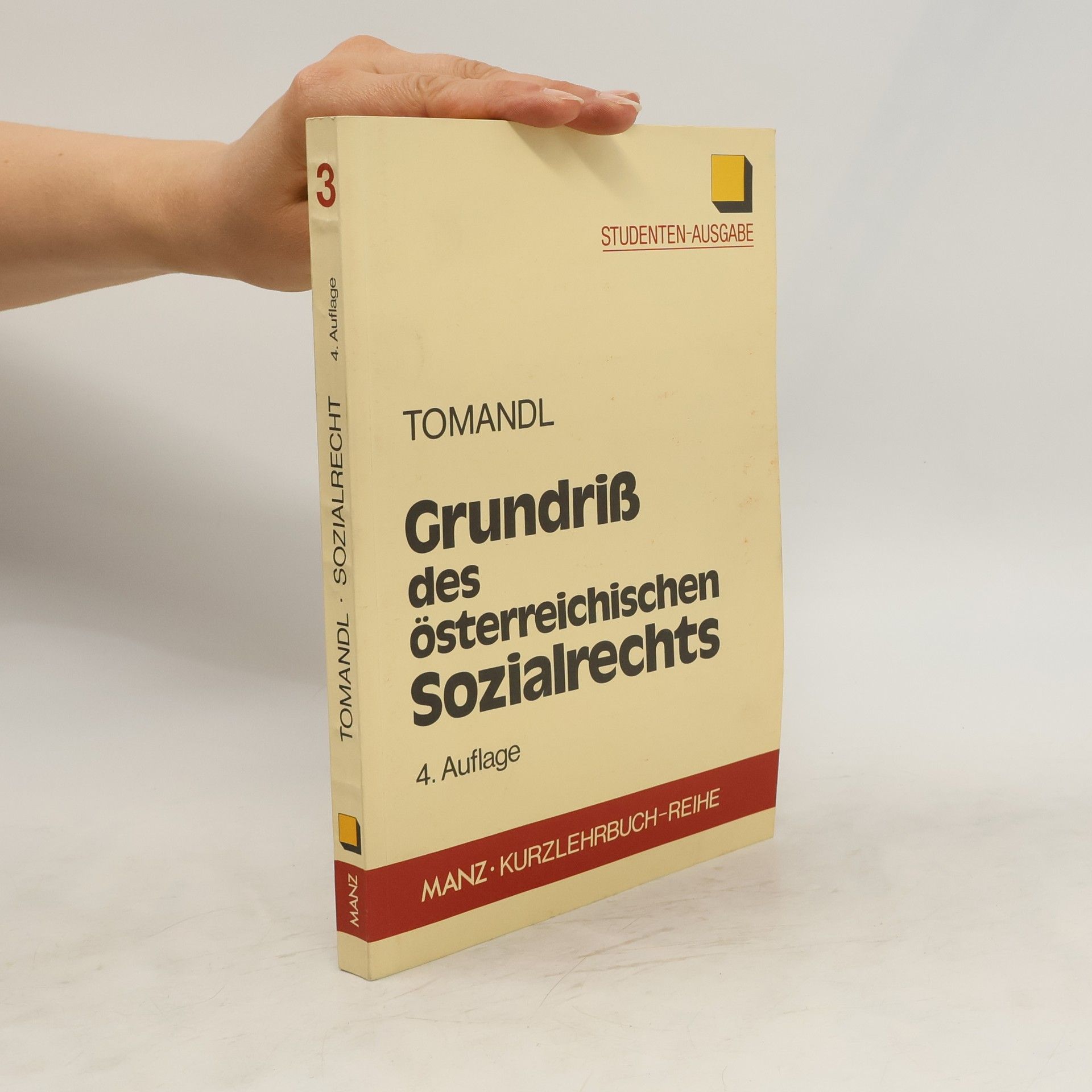 Theodor Tomandl Grundriss des österreichischen Sozialrechts