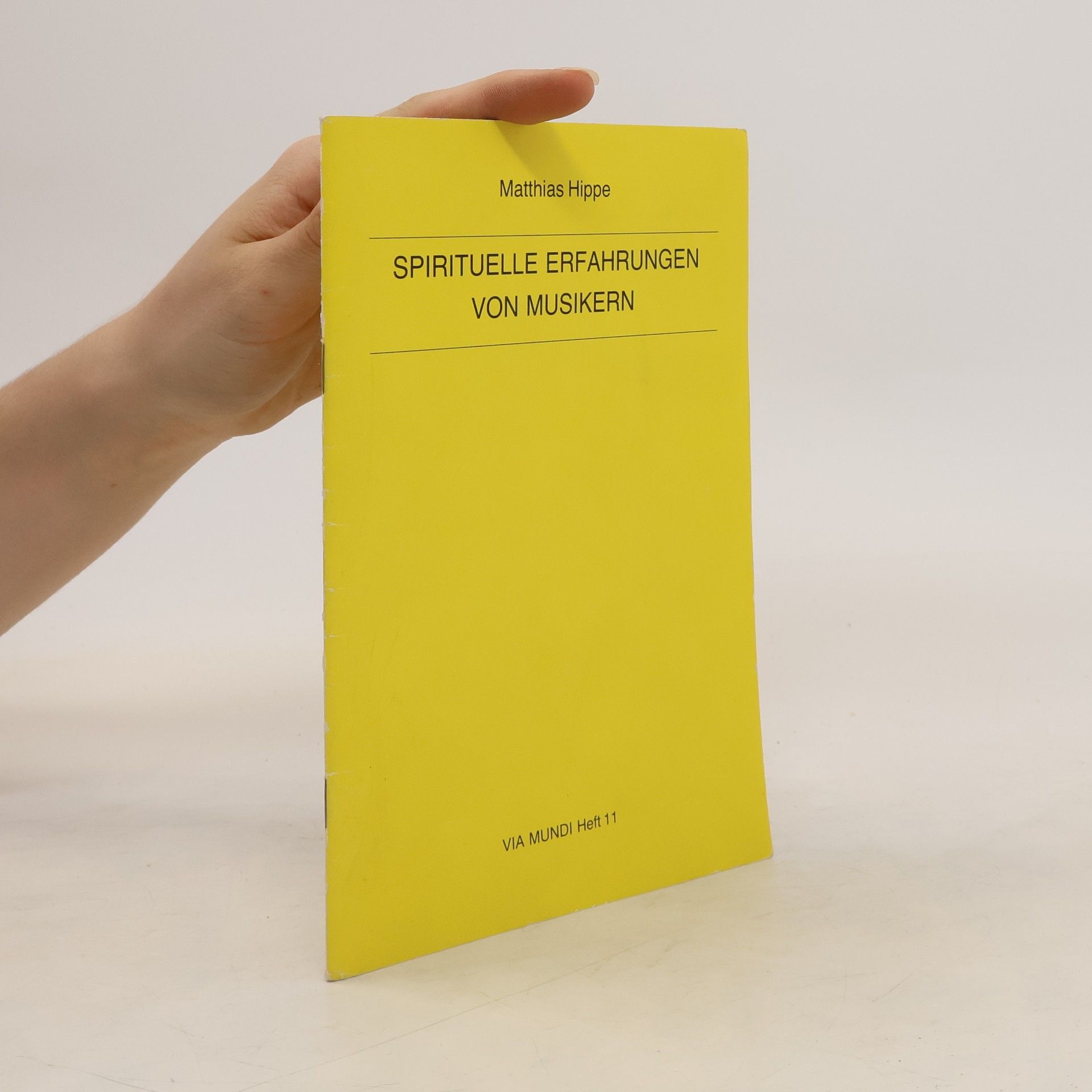Matthias Hippe Spirituelle Erfahrungen von Musikern