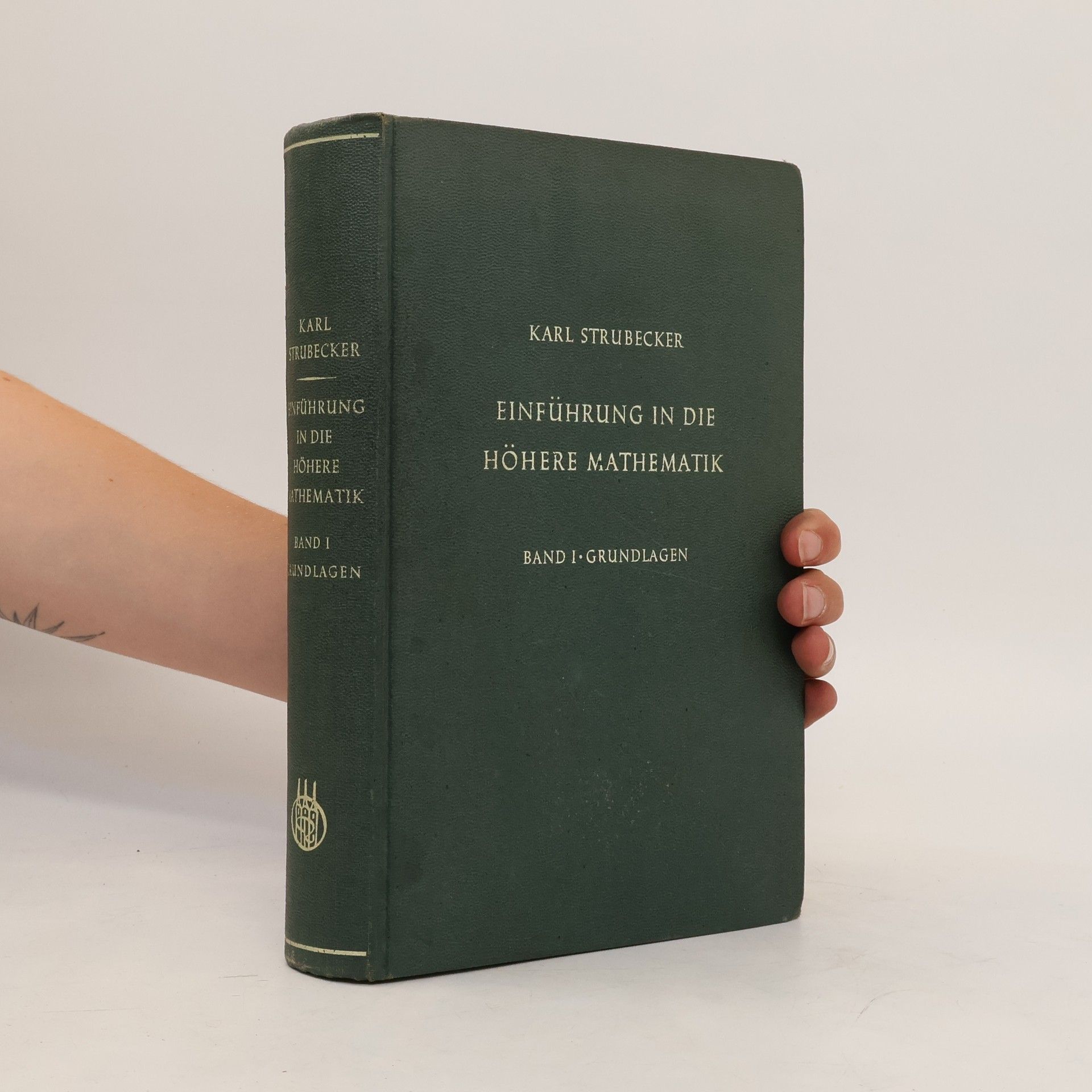 Karl Strubecker Eiführung in die höhere Mathematik