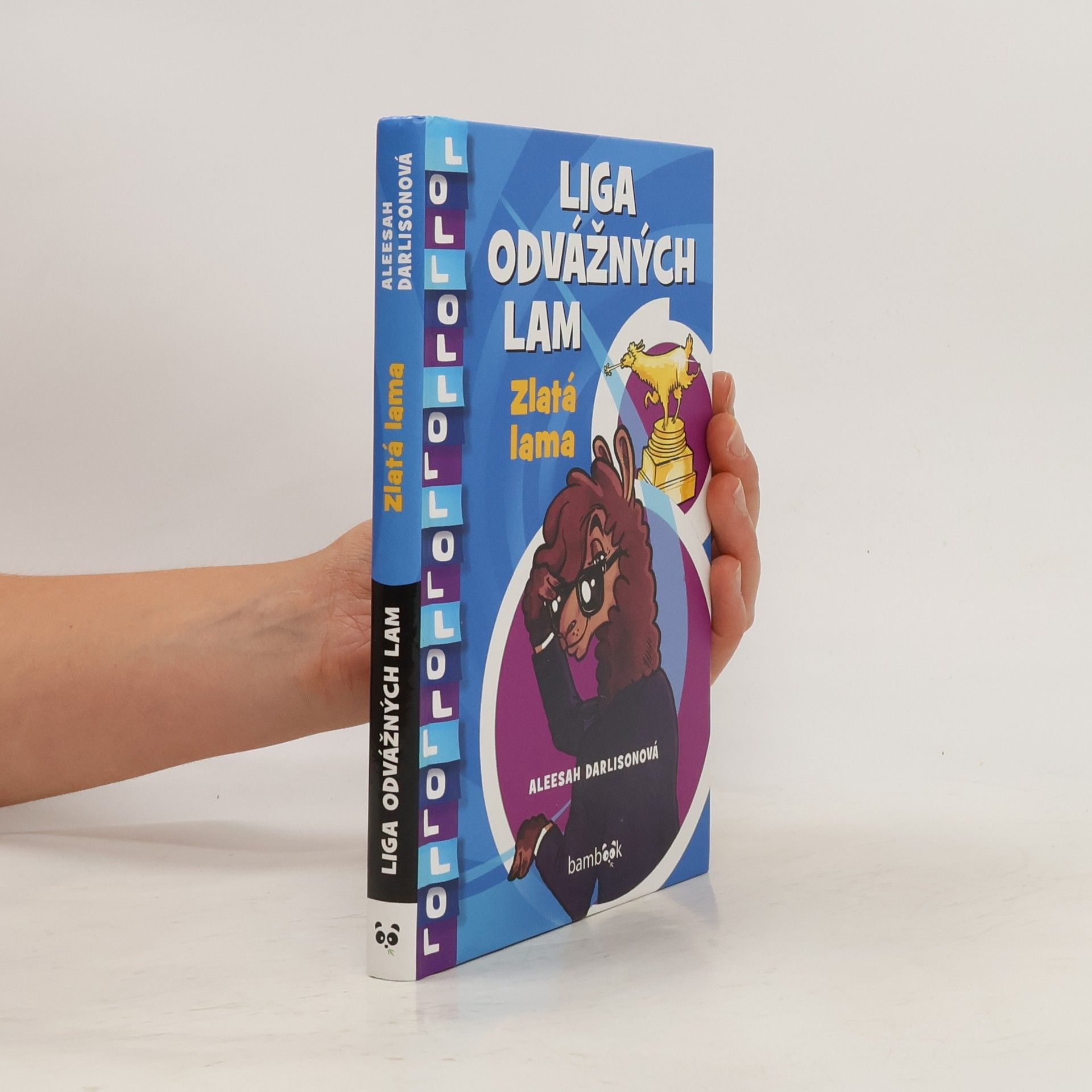 Aleesah Darlison Liga odvážných lam. Zlatá lama