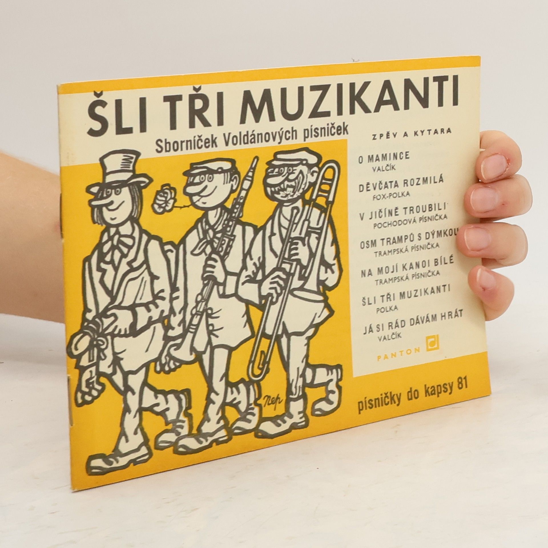 Luboš Sluka Sborníček Voldánových písniček: Šli tři muzikanti