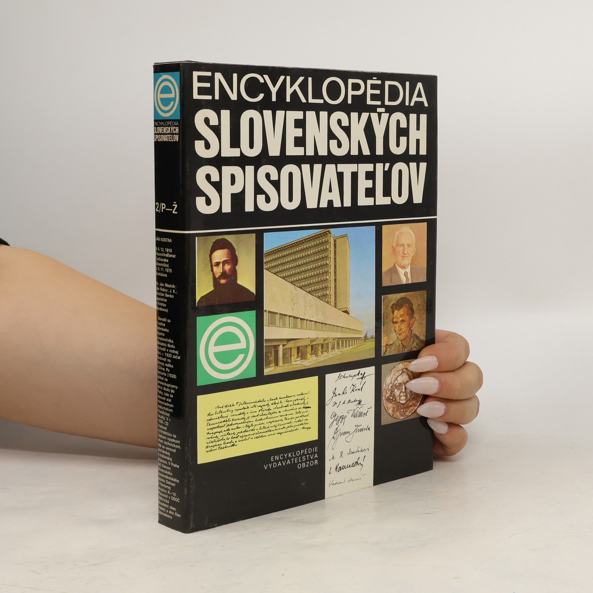 Karol Rosenbaum Encyklopédia slovenských spisovateľov. 2. zväzok P-Ž